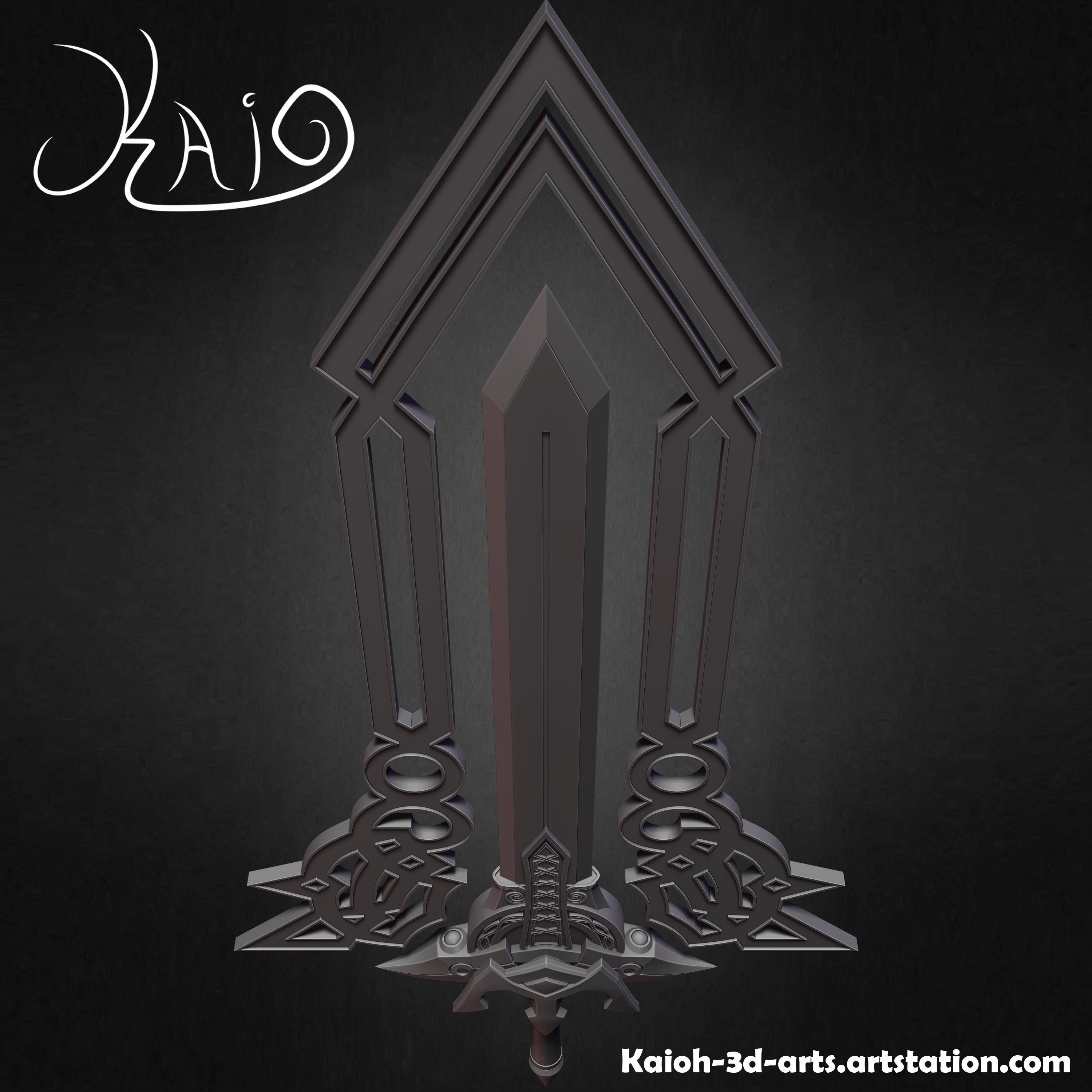 Sonic and the Black Knight - Excalibur 3D print model_3
