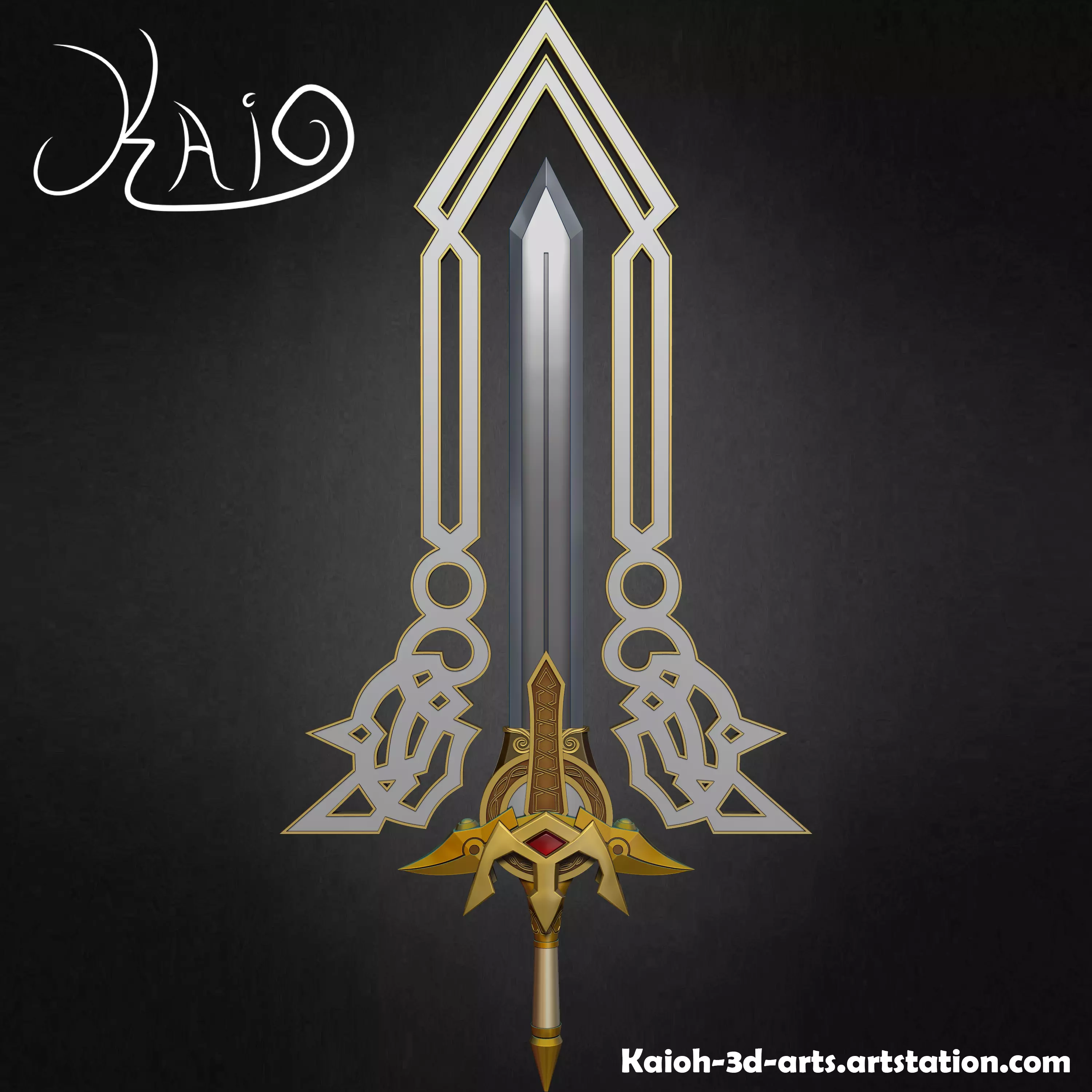 Sonic and the Black Knight - Excalibur 3D print model_0
