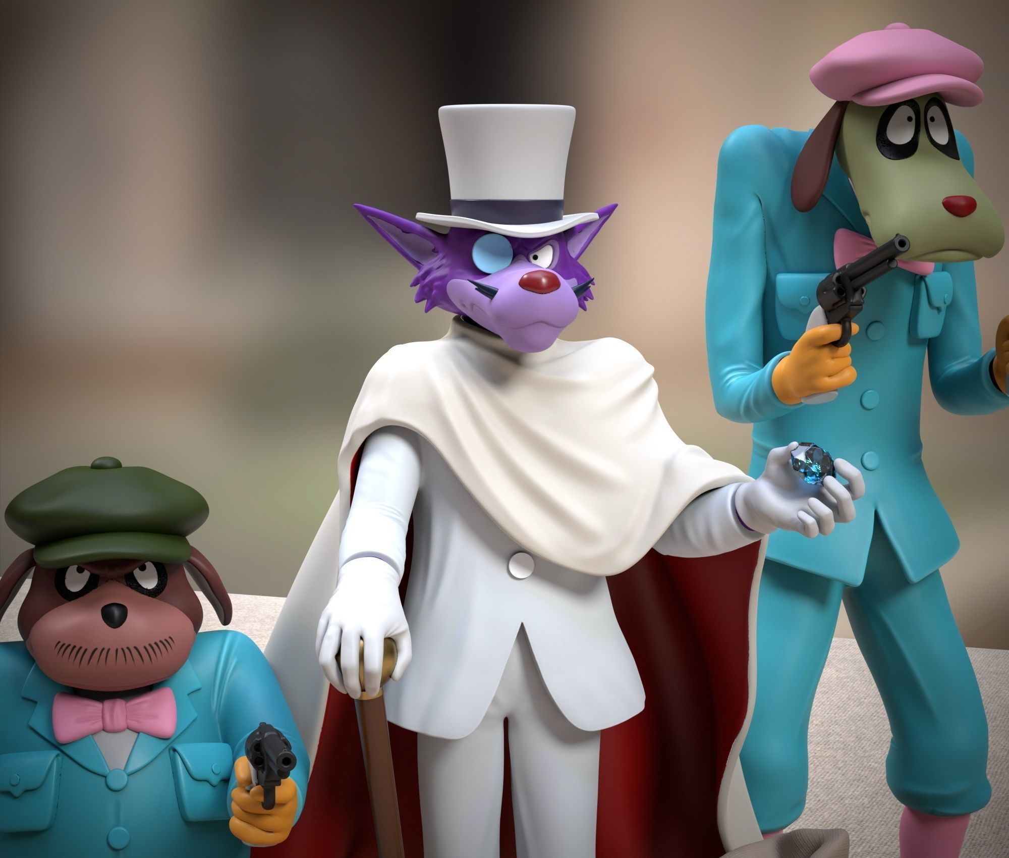Moriarty gang 3D print model_1