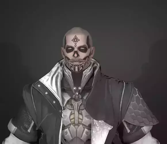 warrior karr 3D model
