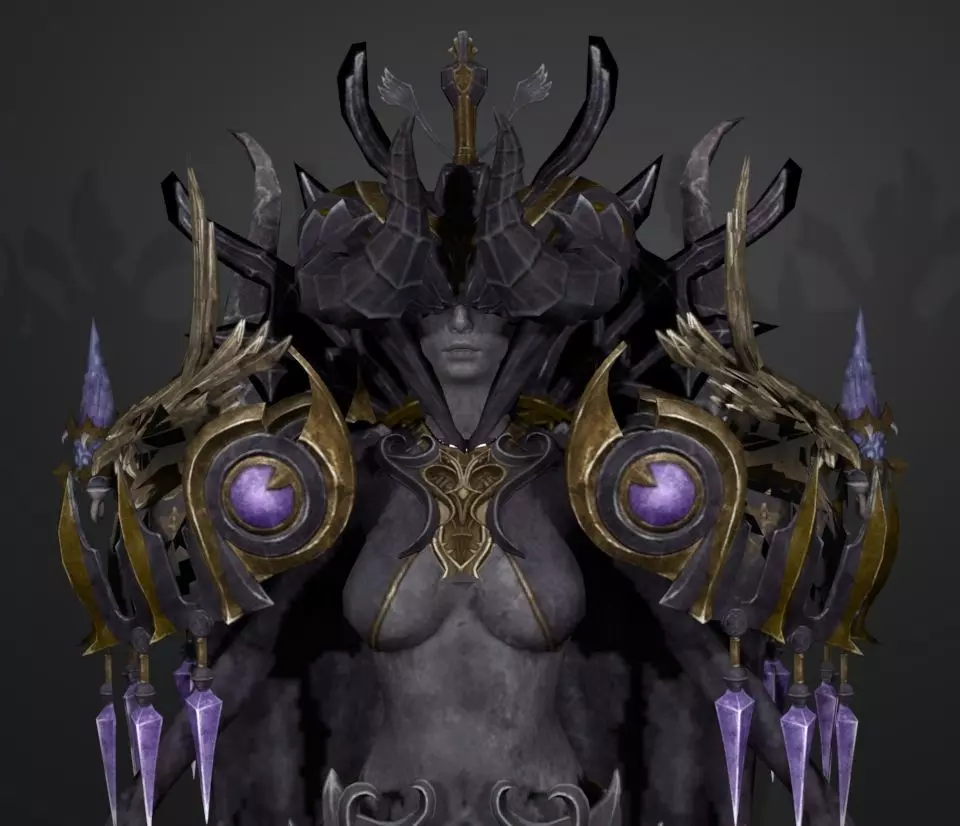 phantom queen 3D model_0