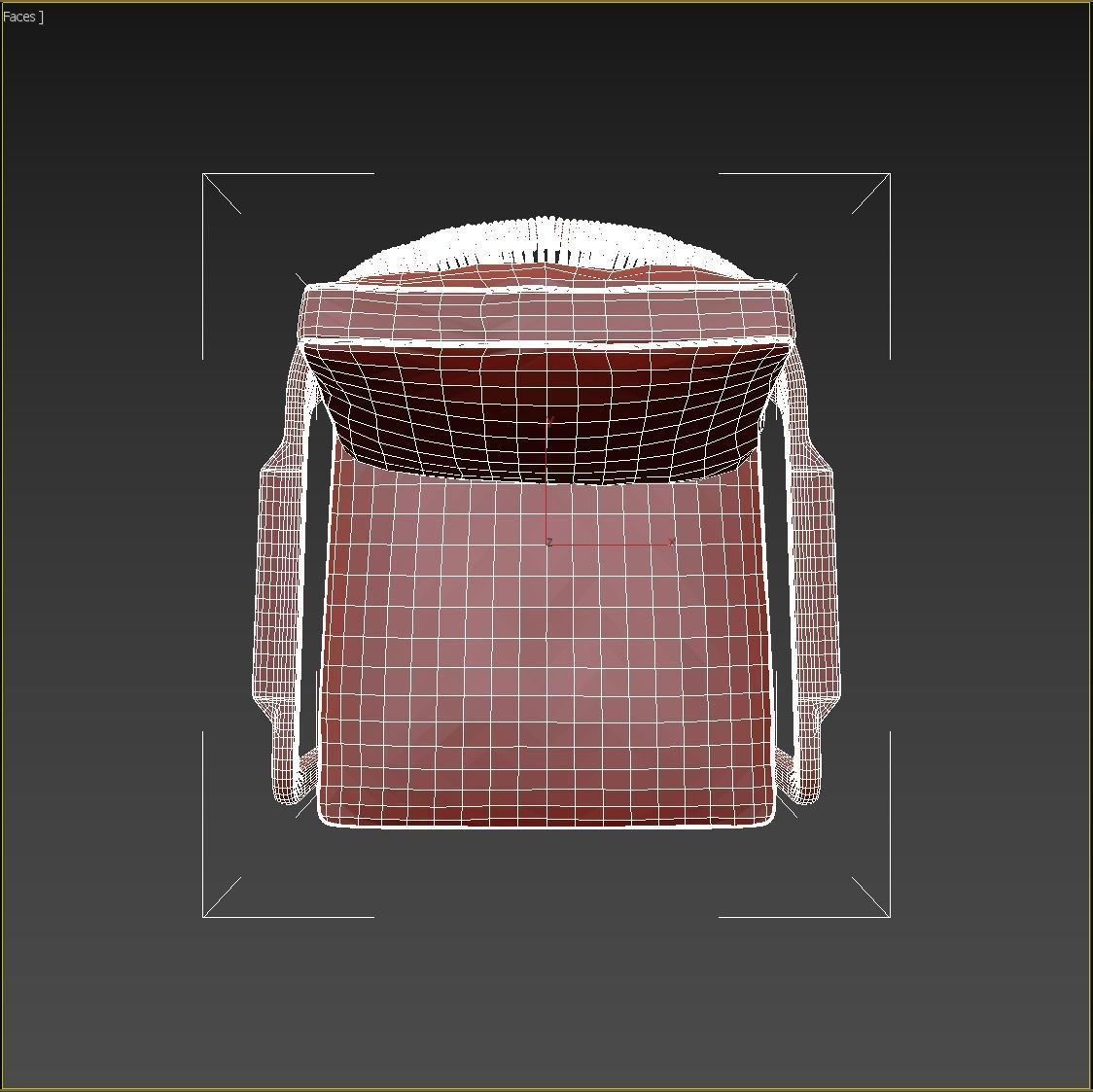 Flexform Crono Low-poly 3D model_8