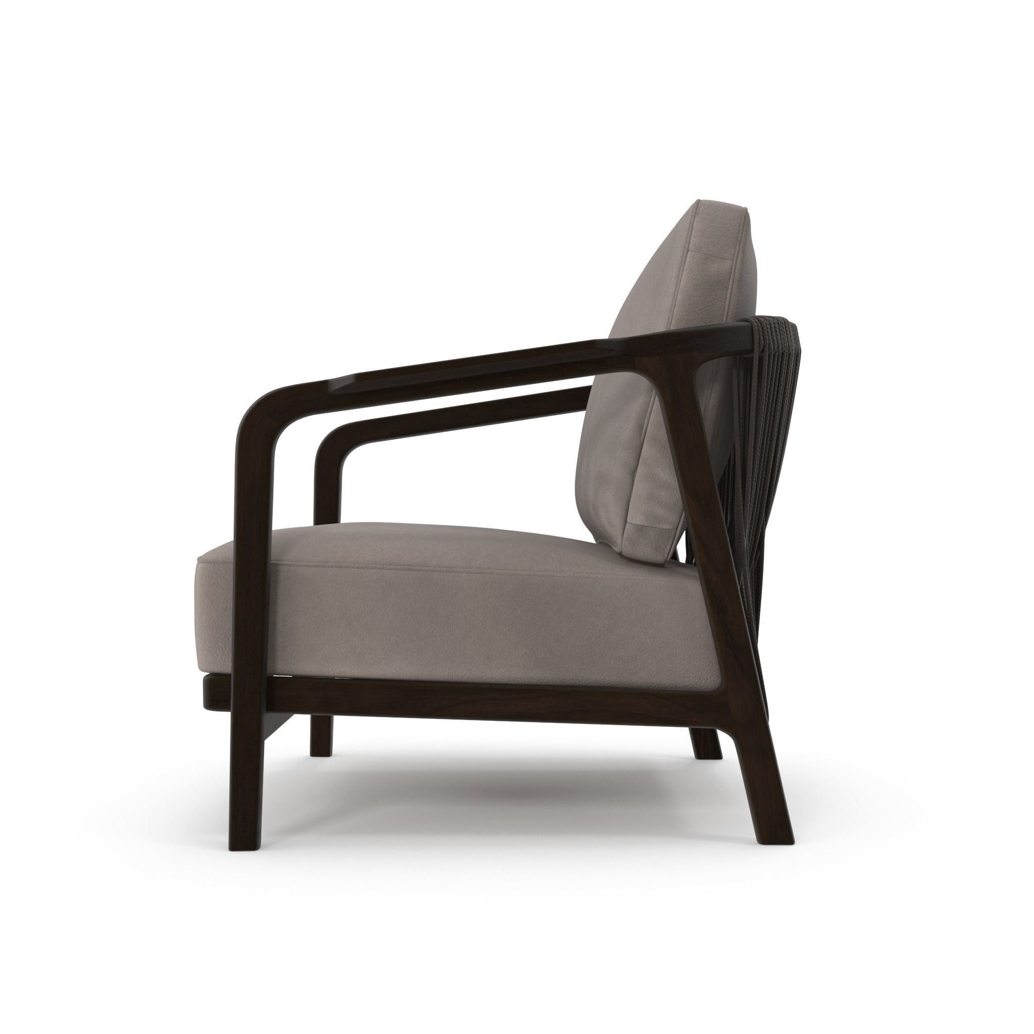 Flexform Crono Low-poly 3D model_4