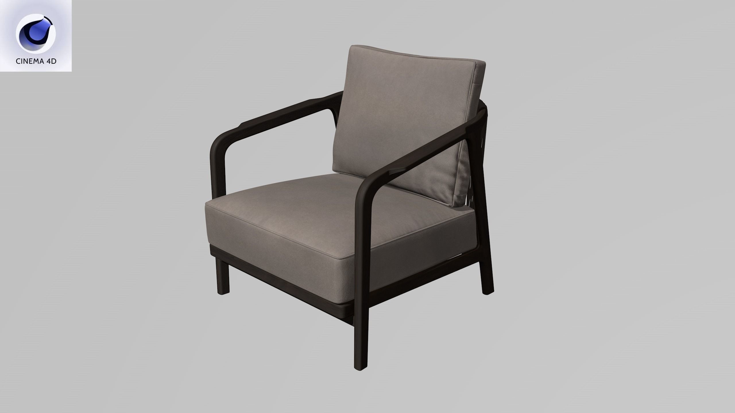 Flexform Crono Low-poly 3D model_28