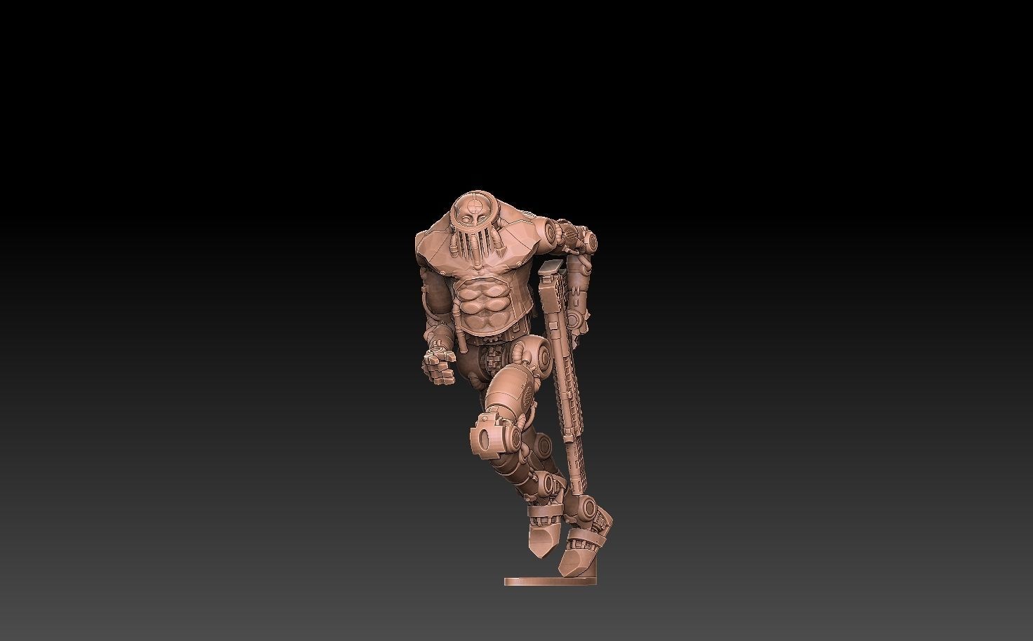 Android Infantry 3D print model_24