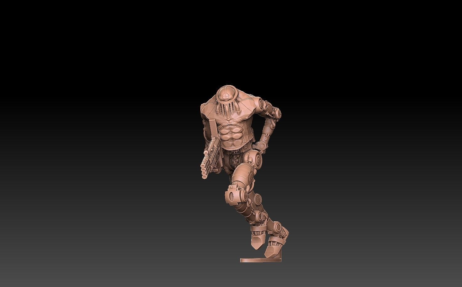 Android Infantry 3D print model_22