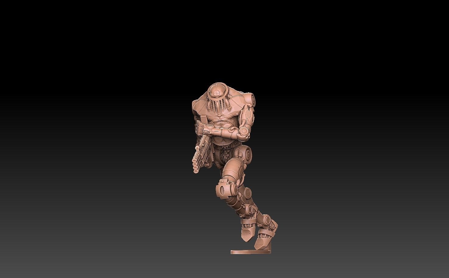 Android Infantry 3D print model_21