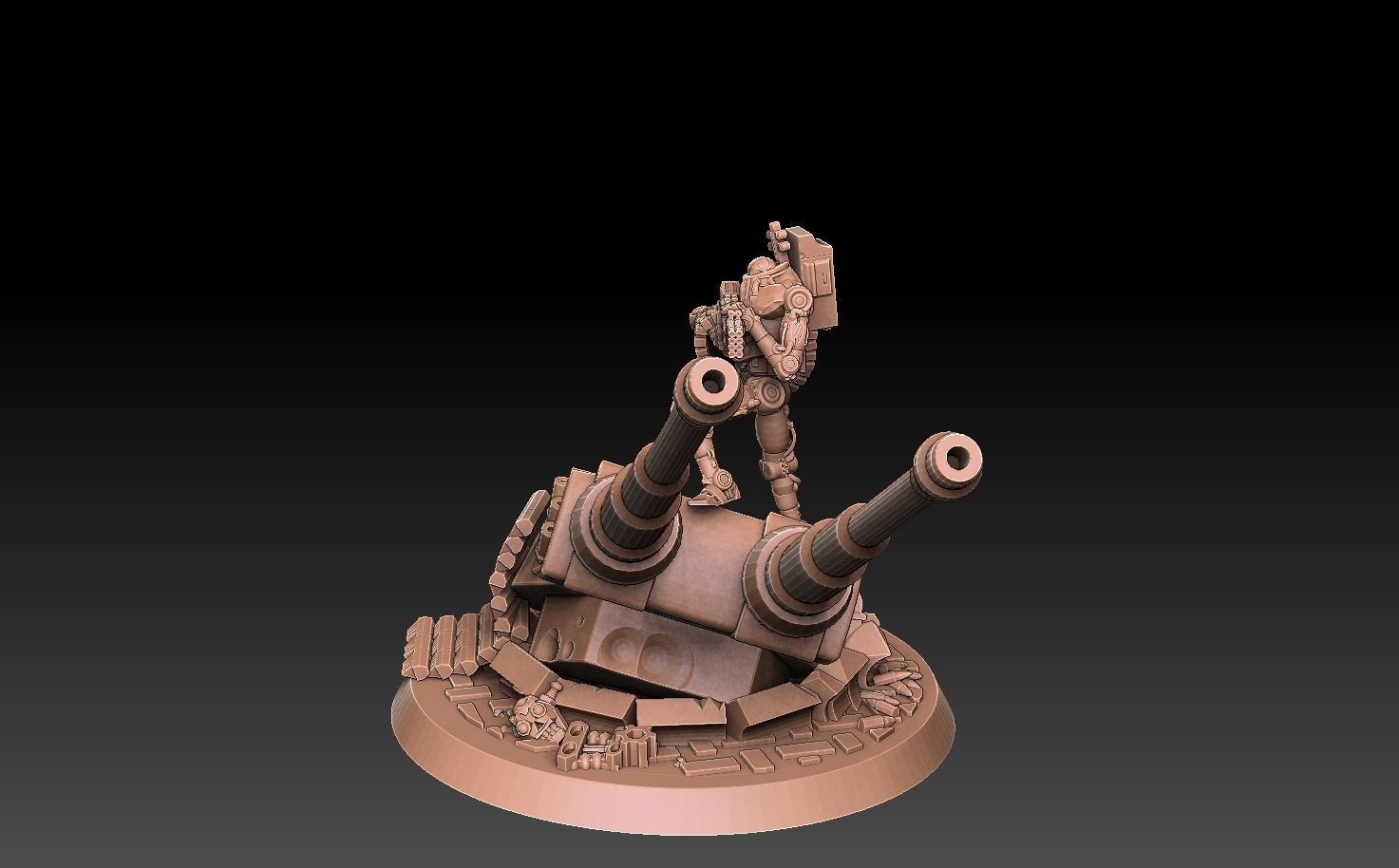 Android Infantry 3D print model_18