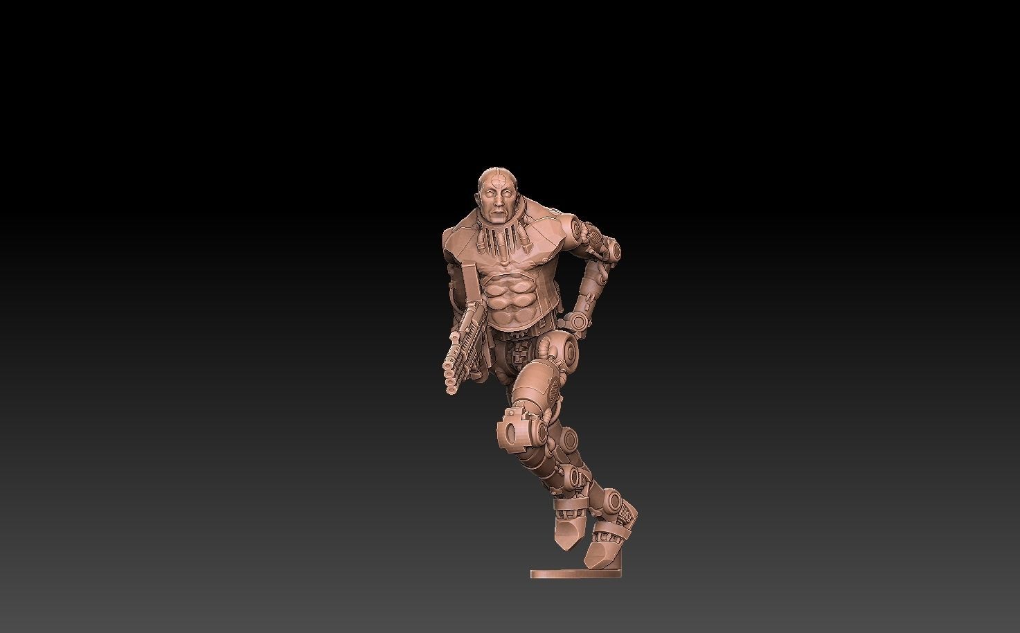 Android Infantry 3D print model_6