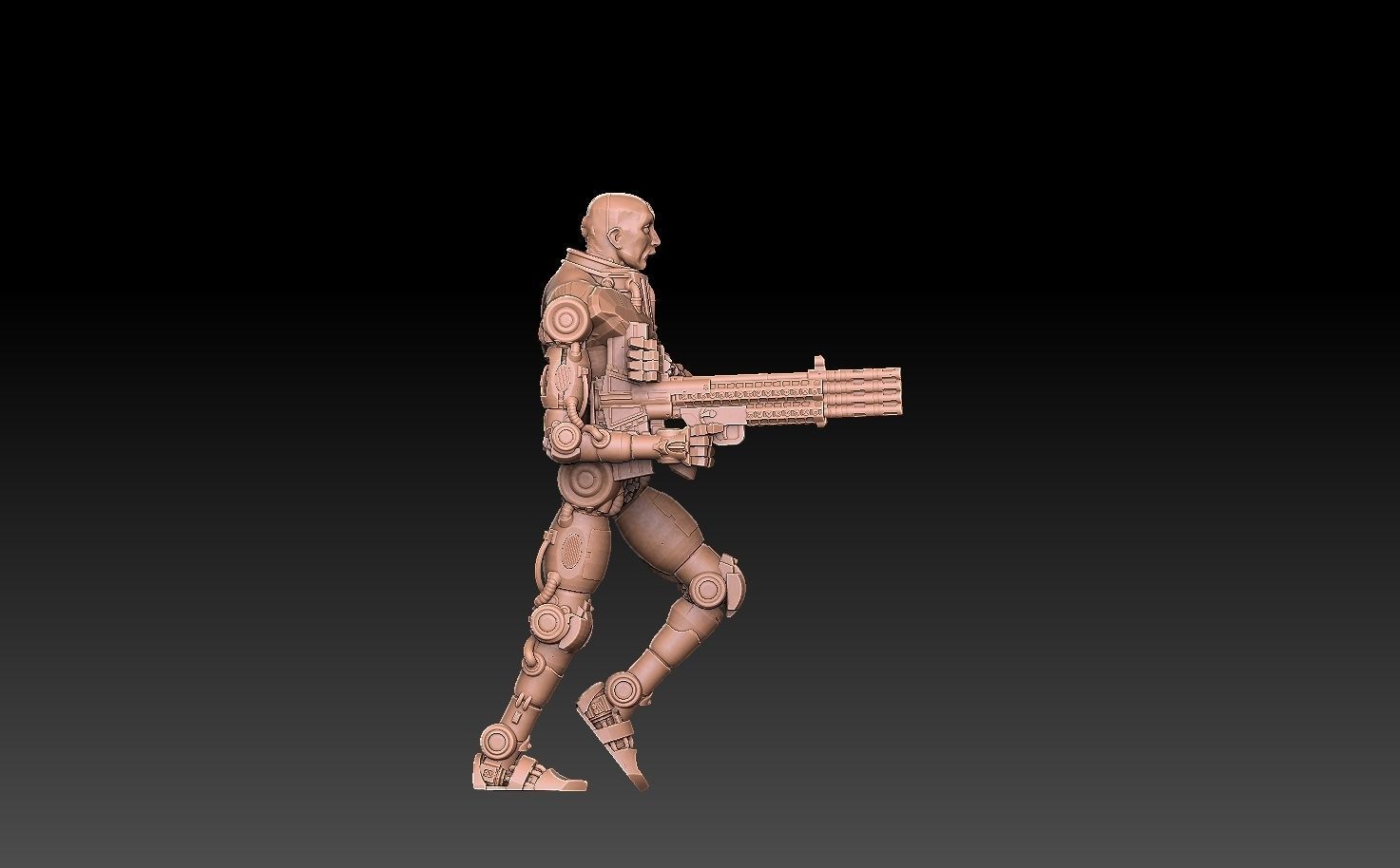 Android Infantry 3D print model_19