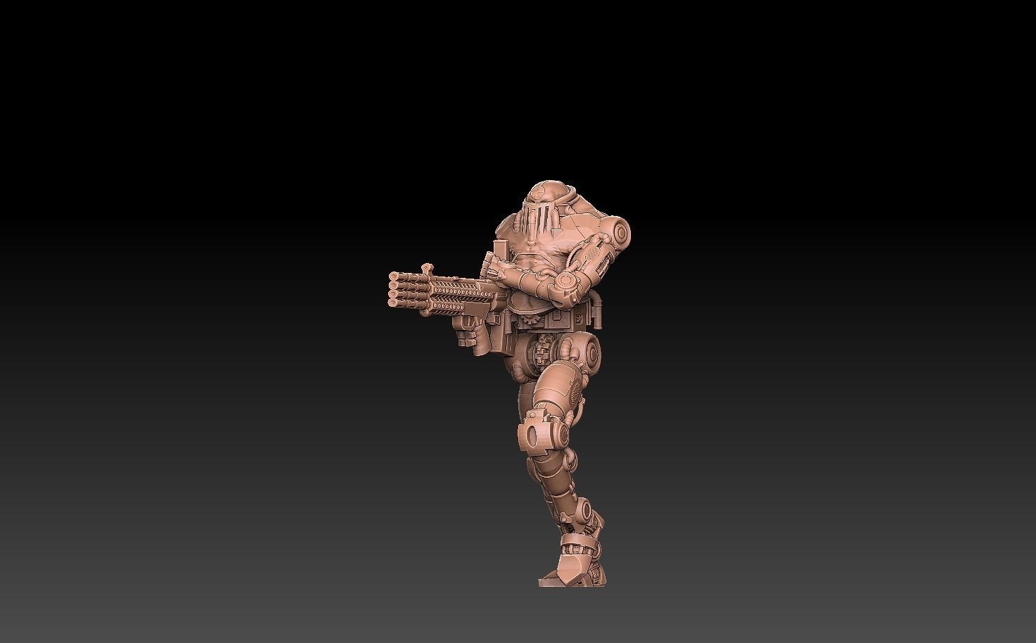 Android Infantry 3D print model_20