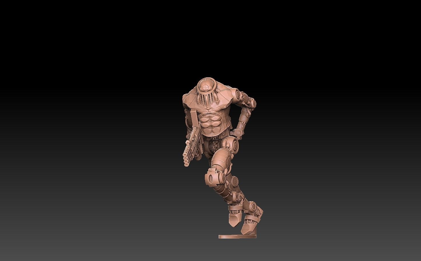 Android Infantry 3D print model_25
