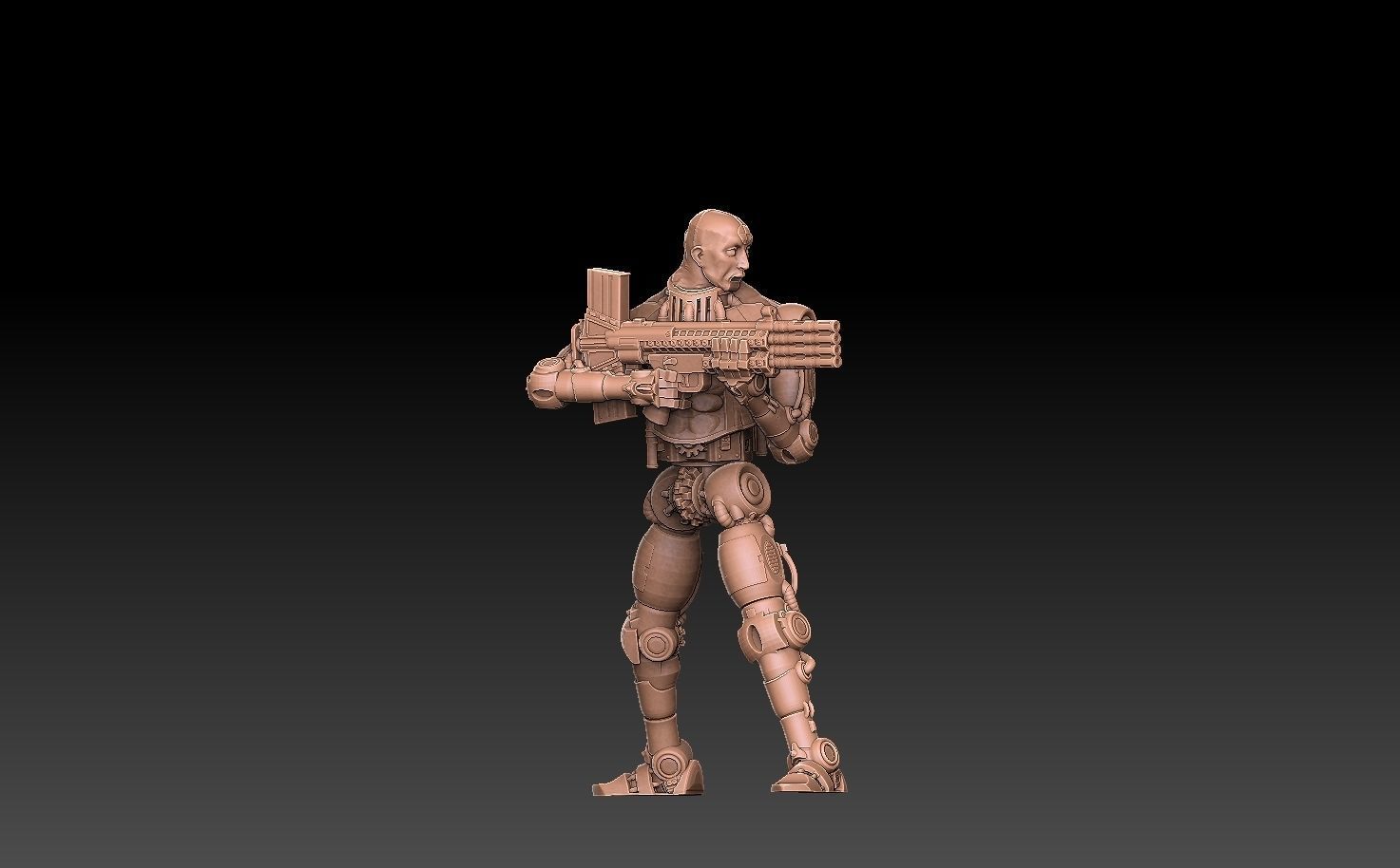 Android Infantry 3D print model_5