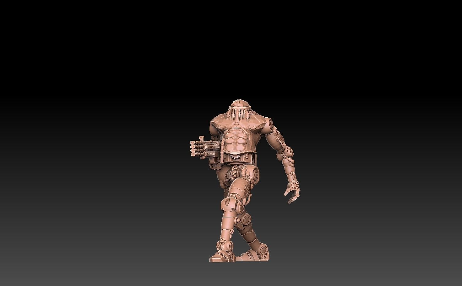 Android Infantry 3D print model_11