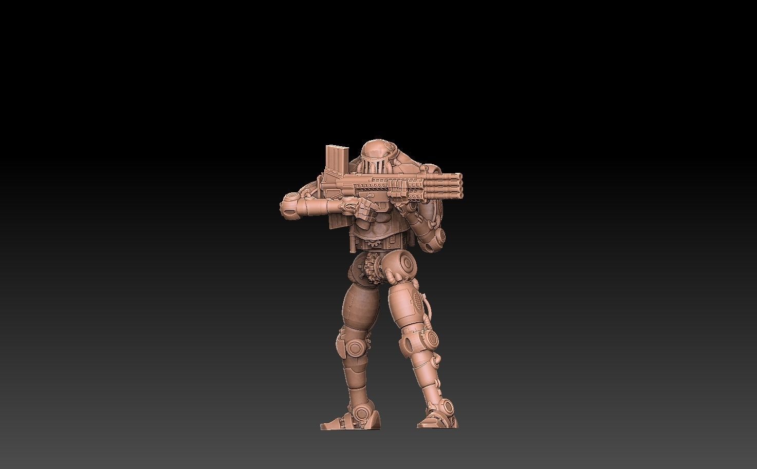 Android Infantry 3D print model_13