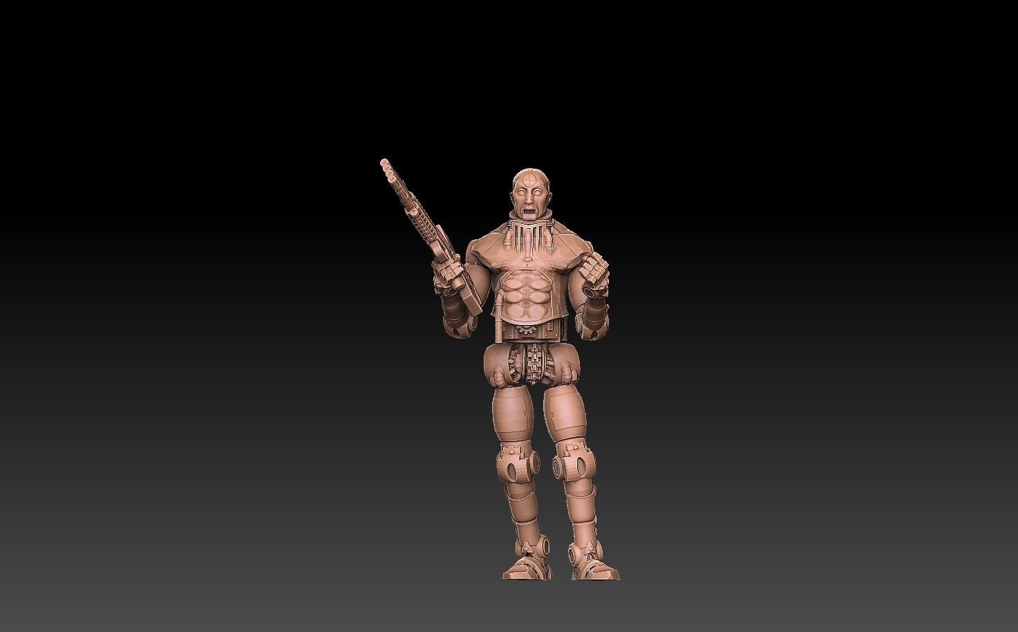 Android Infantry 3D print model_10