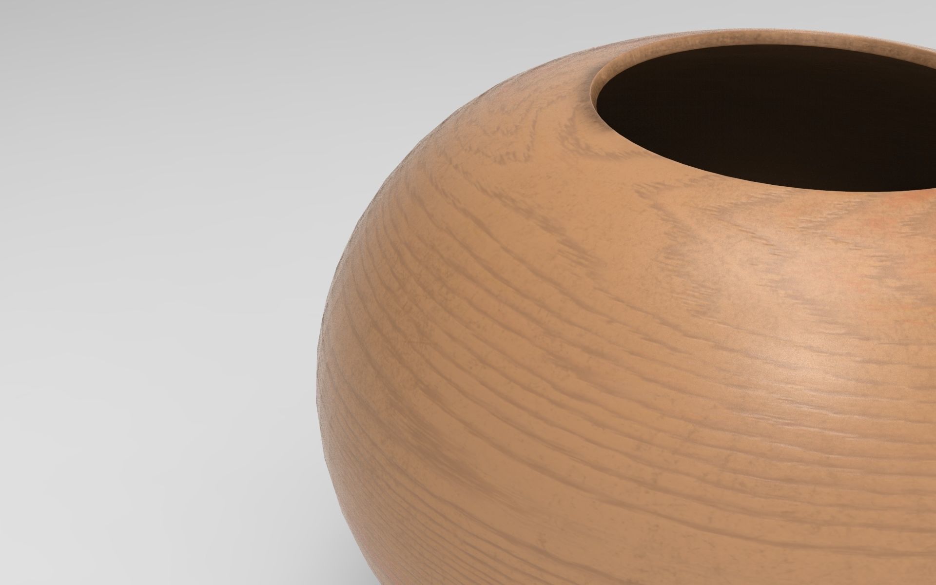 Sphe Vase Low-poly 3D model_4
