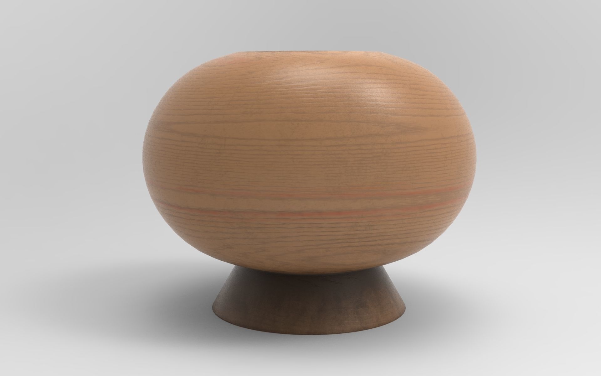 Sphe Vase Low-poly 3D model_1