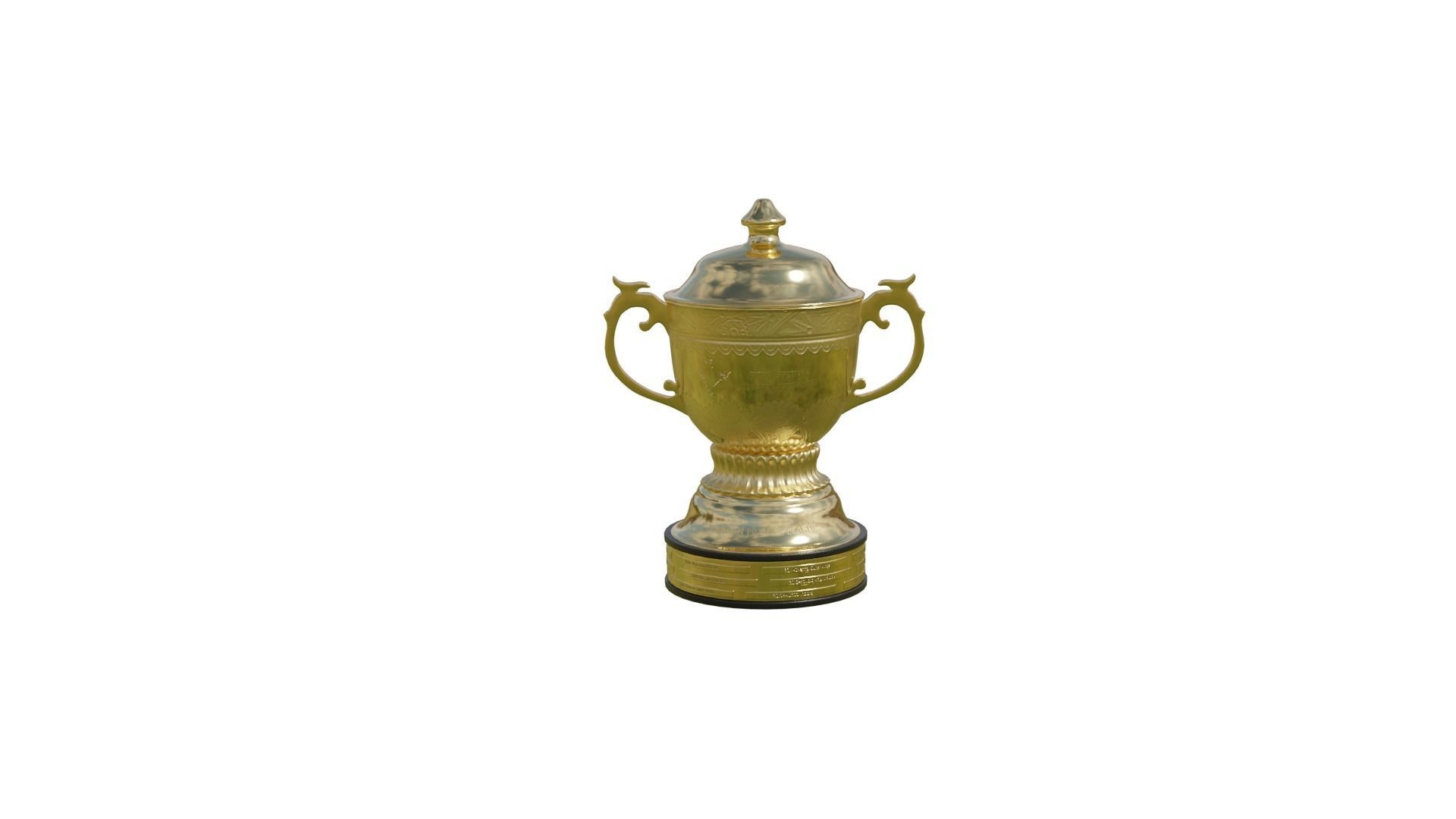 IPL Trophy Low-poly 3D model_1