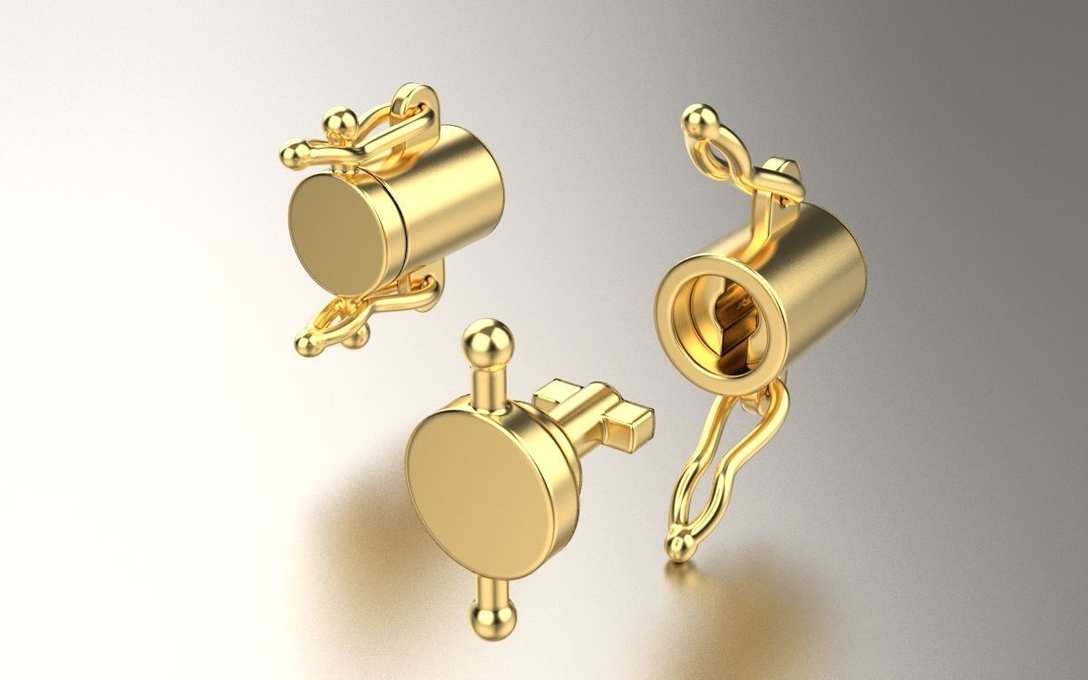 Bracelet clasp  3D print model_1