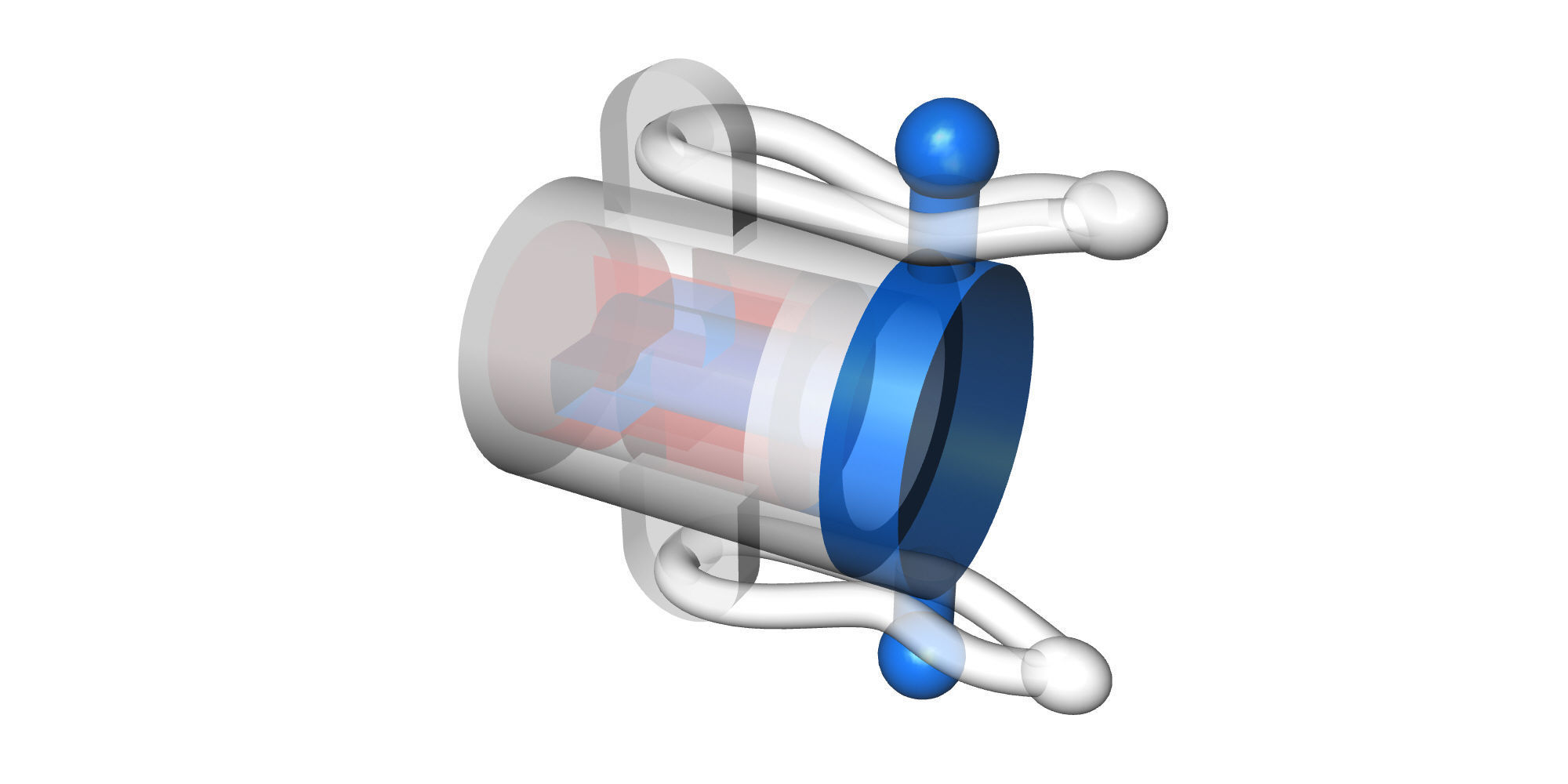 Bracelet clasp  3D print model_5