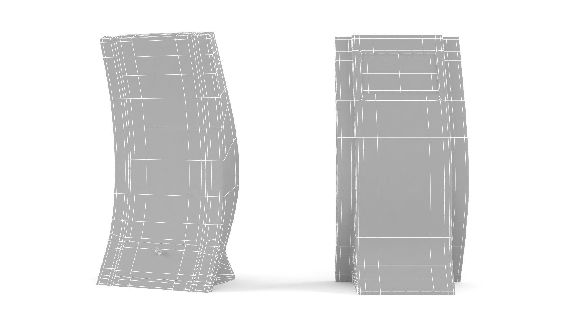 Electronic Kiosk 3D model_6