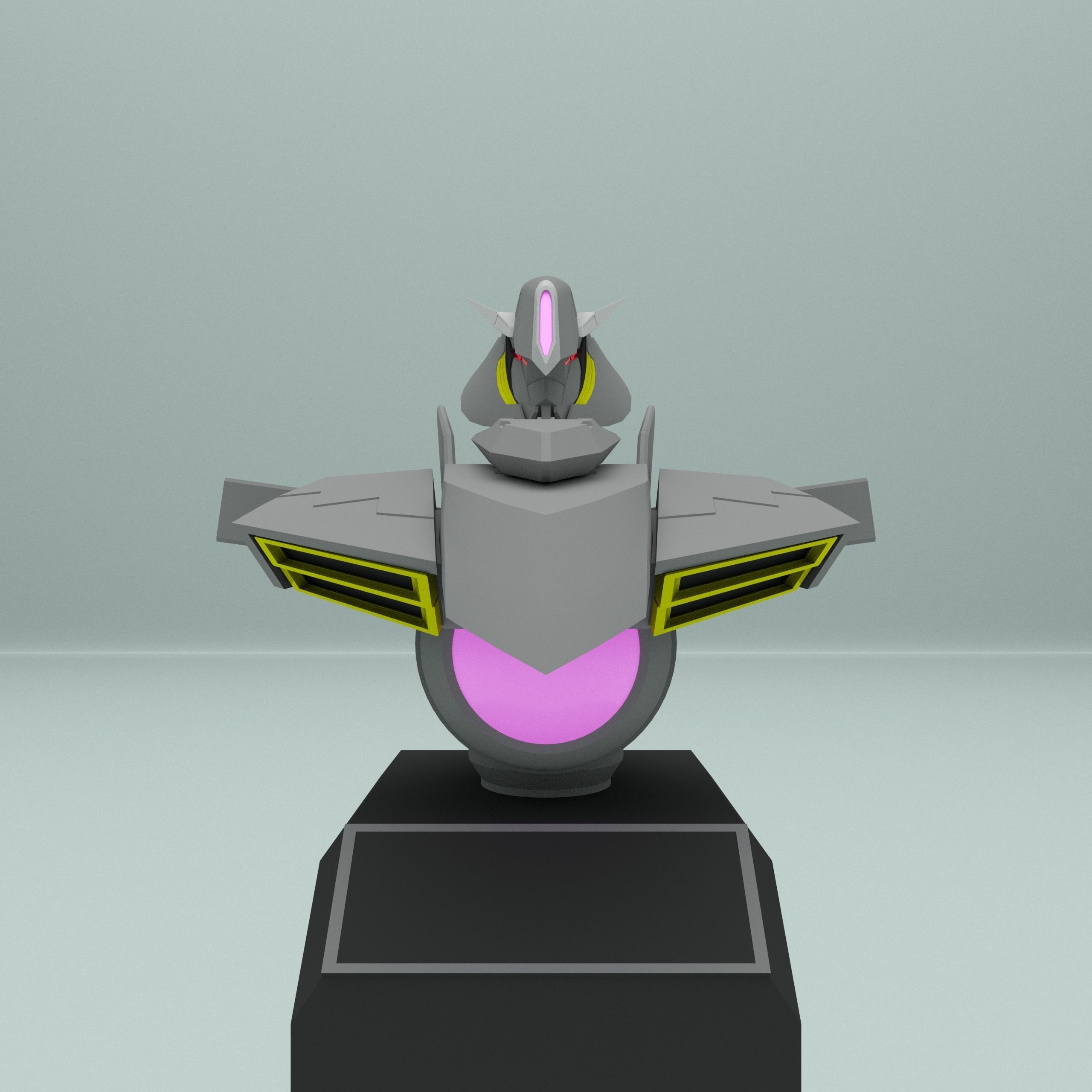  GNW-20000 Arche Head 3D print model 3D print model_8