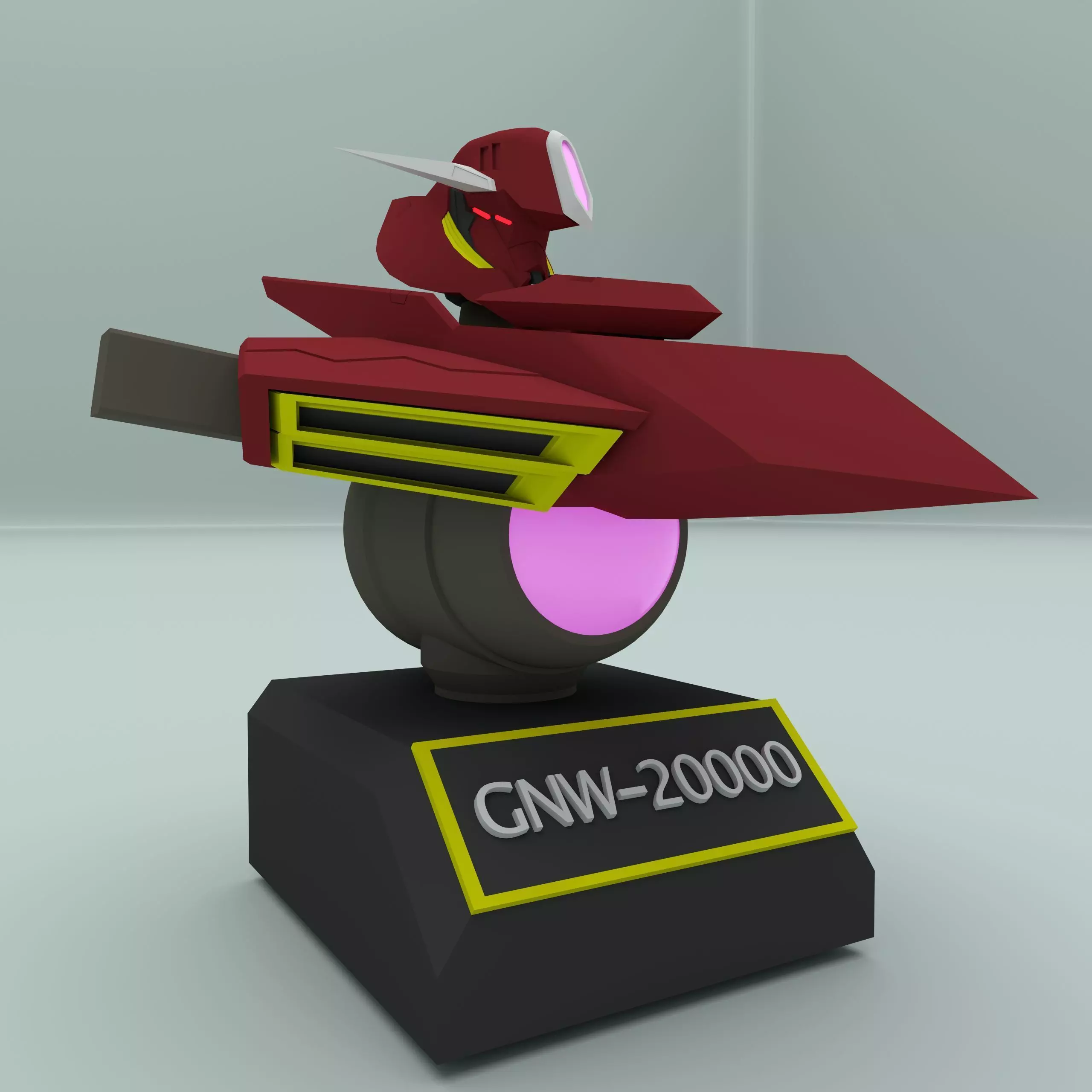  GNW-20000 Arche Head 3D print model 3D print model_0