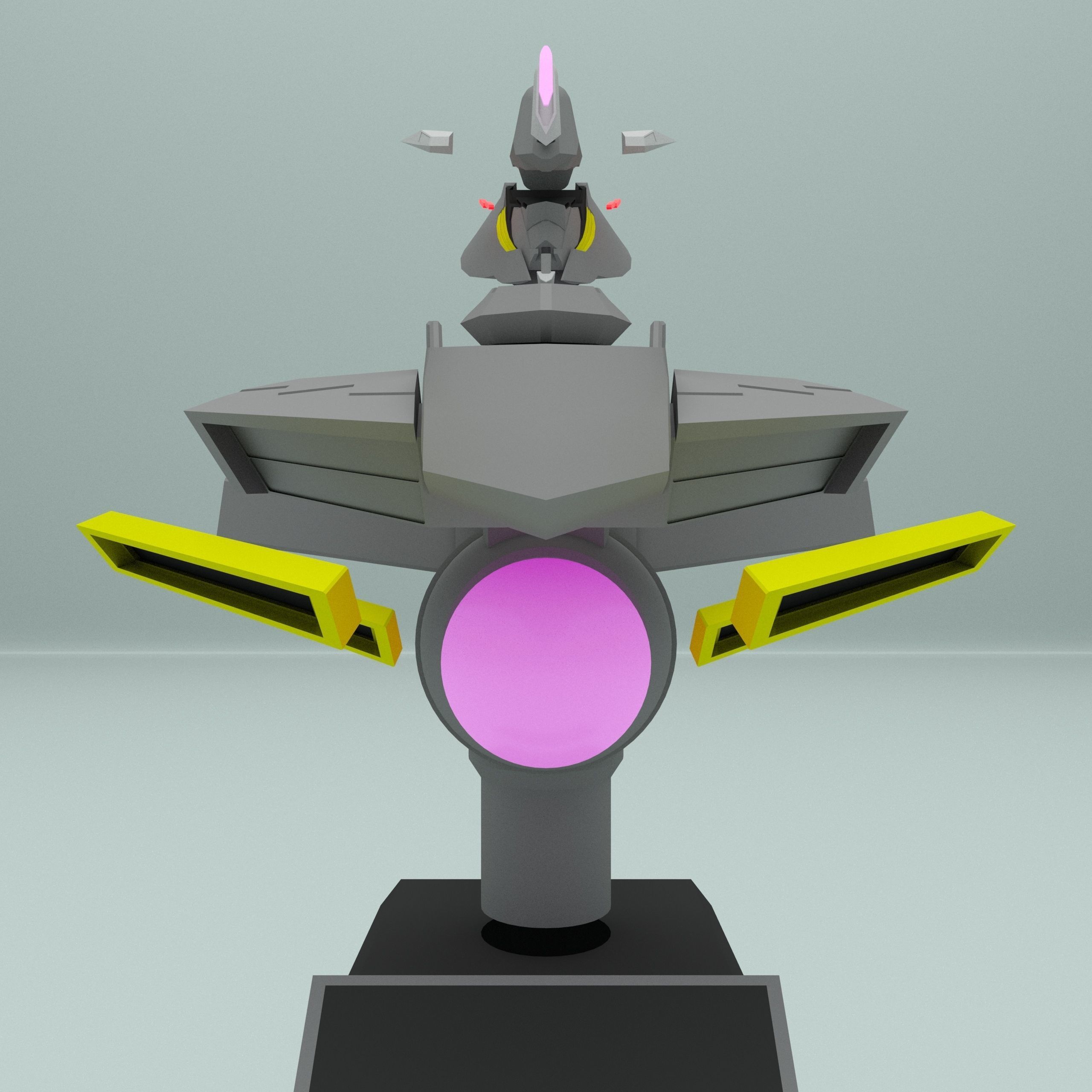  GNW-20000 Arche Head 3D print model 3D print model_5