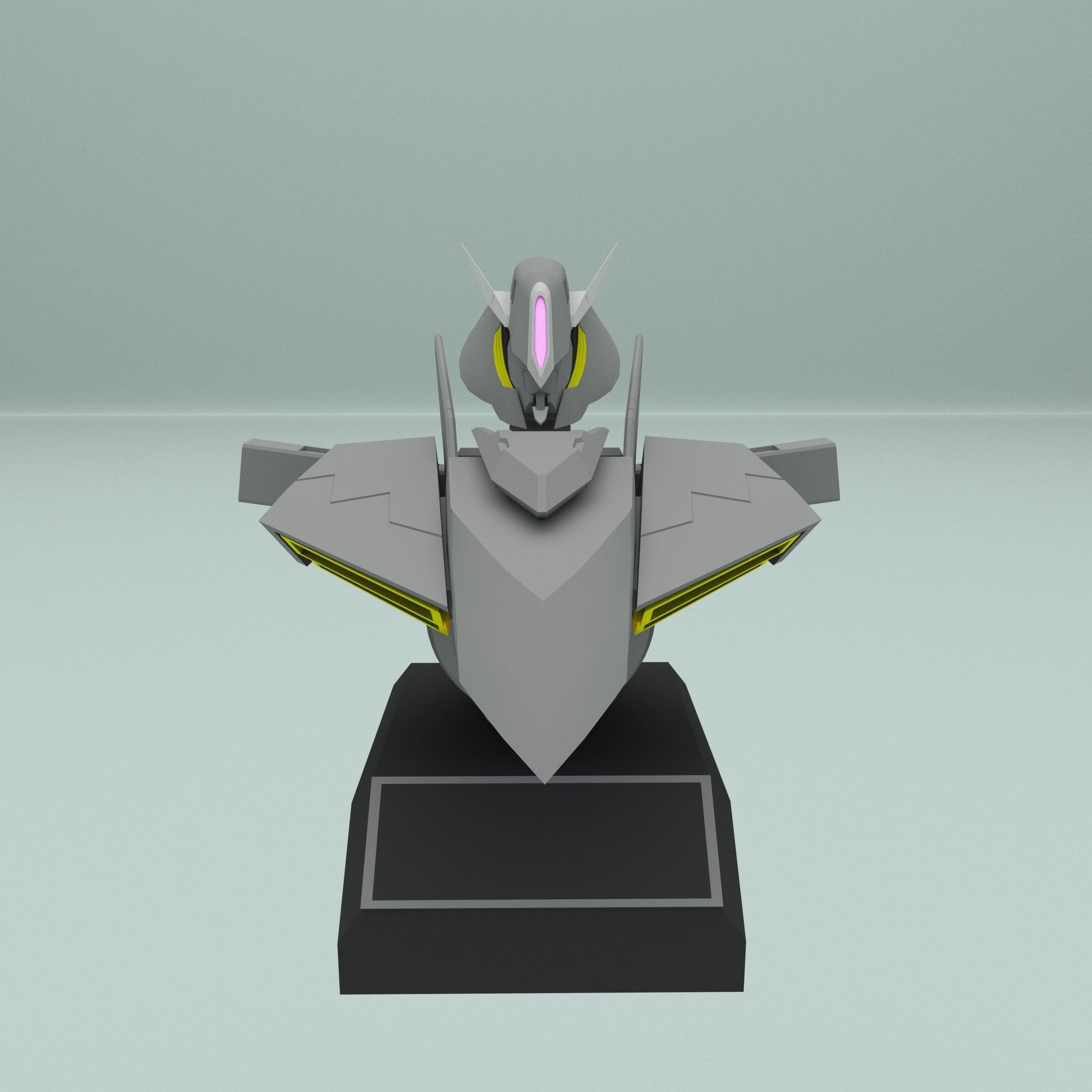  GNW-20000 Arche Head 3D print model 3D print model_7