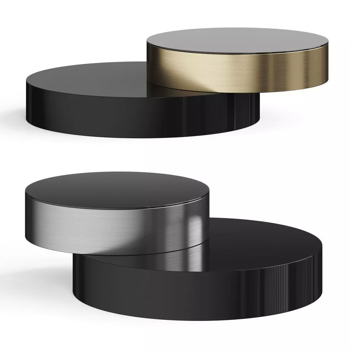 Urban Mood Charlie Modern Coffee Table 3D model_0