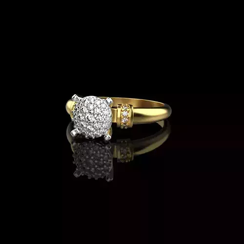 free ring 03 Free 3D print model