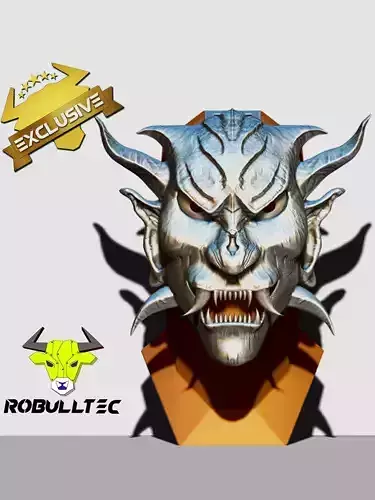 Ggermon Demon Mask - Robulltec