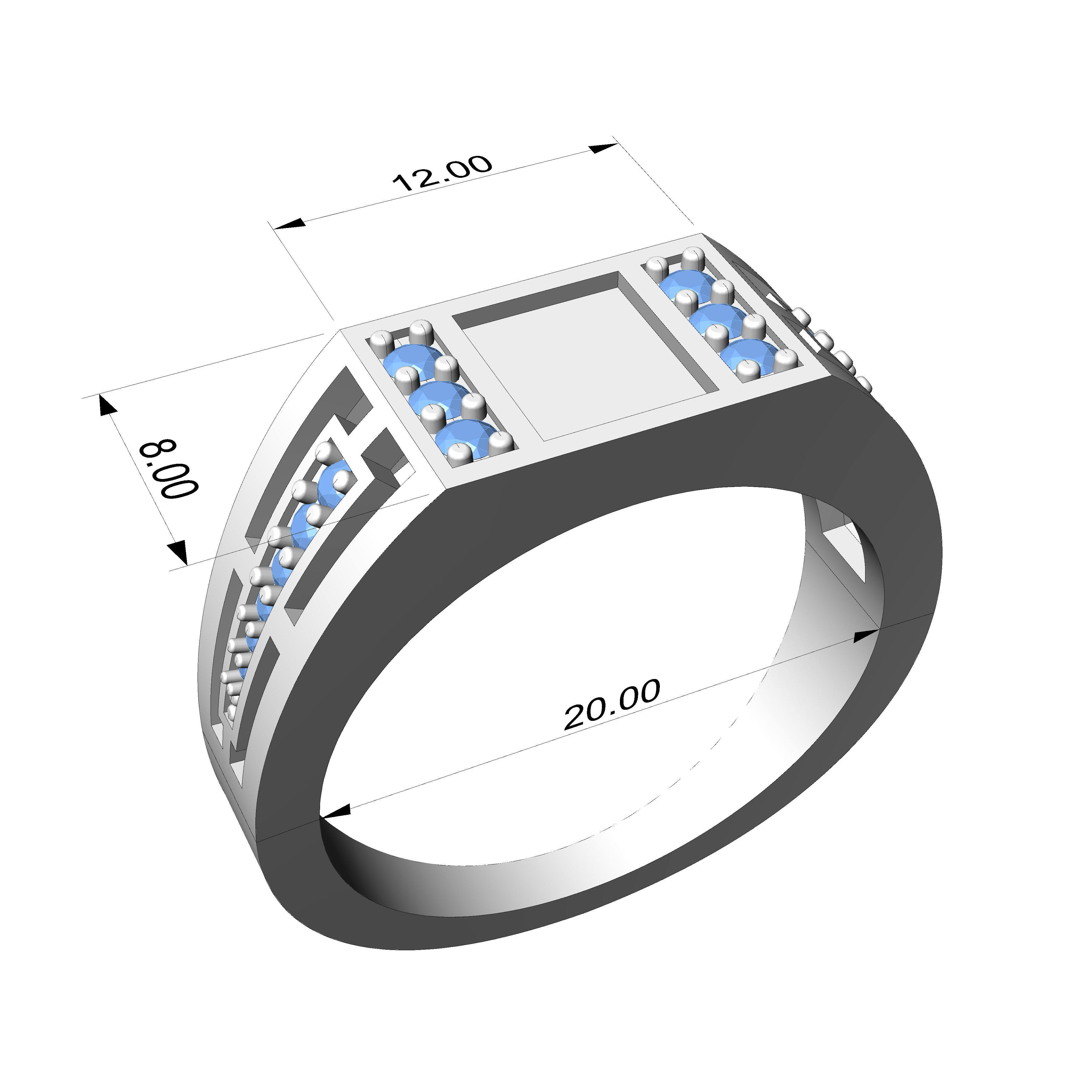 ring 0455 3D print model_9
