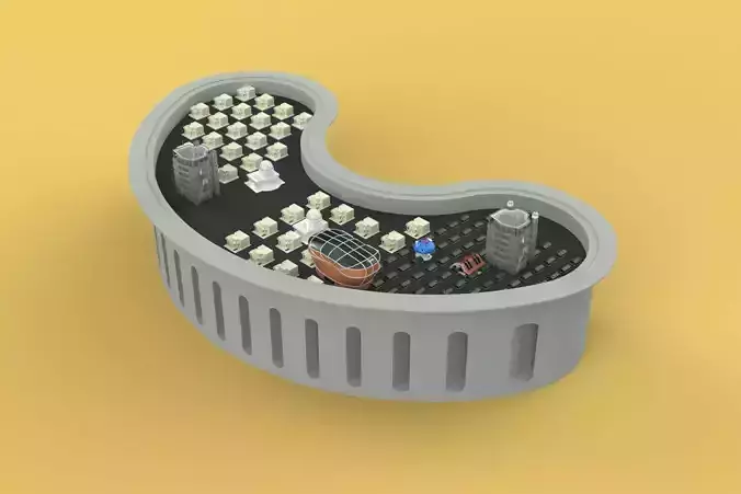 ANTI TSUNAMI BUILDING WALL INNOVATION CONCEPT