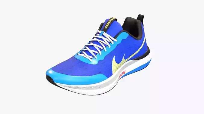 Shoes Sport Running Shoes Low-poly 3D model