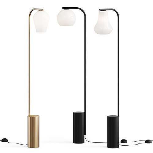 Crate and Barrel Arren Floor Lamp 3D model