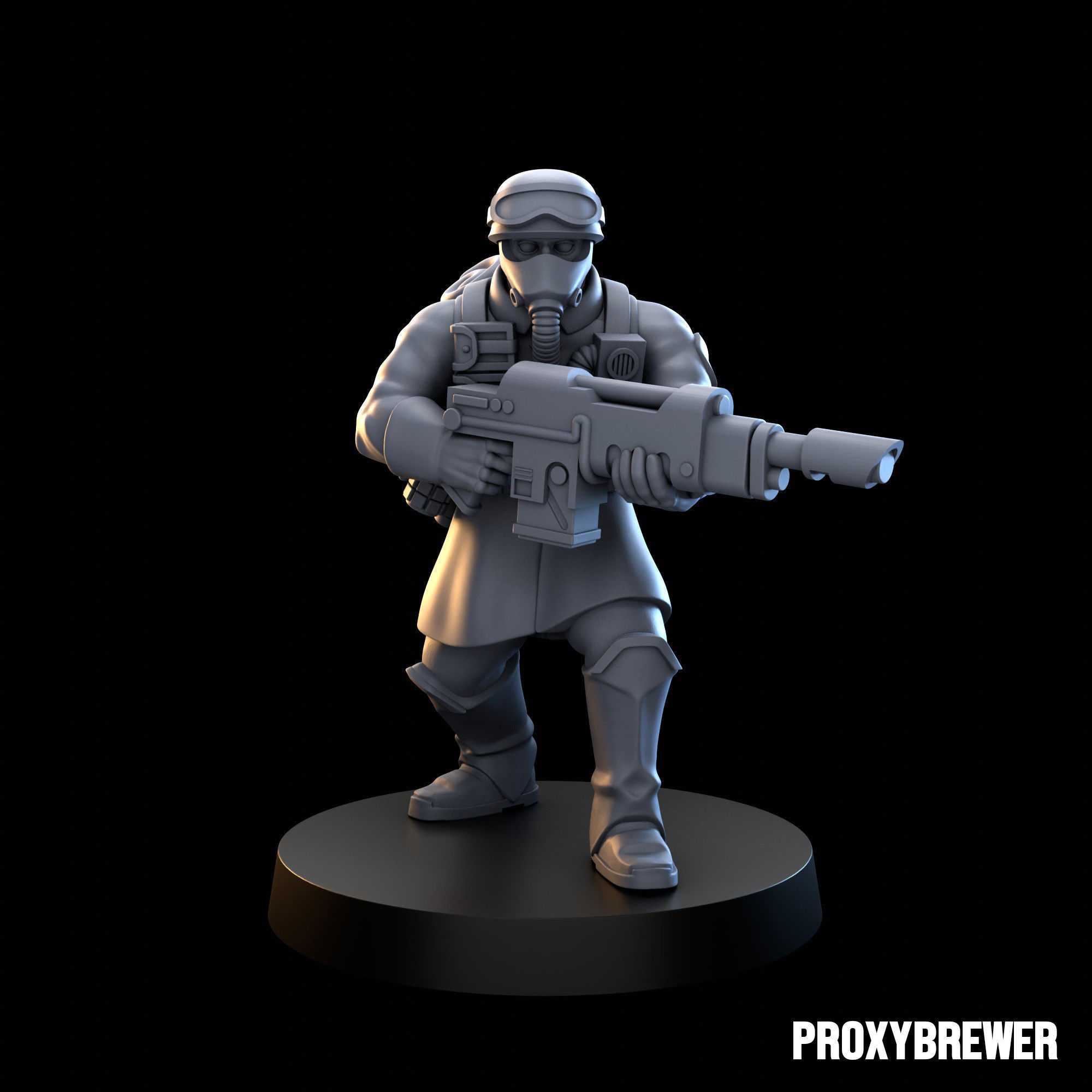 Deuterium Soldiers 3D print model_16