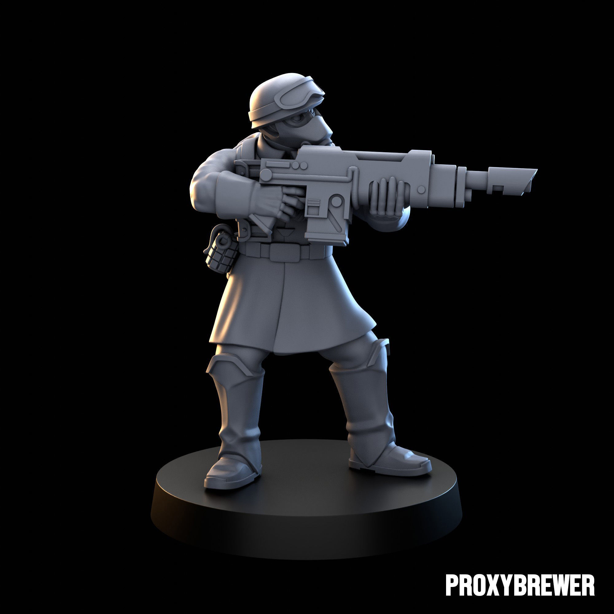 Deuterium Soldiers 3D print model_4