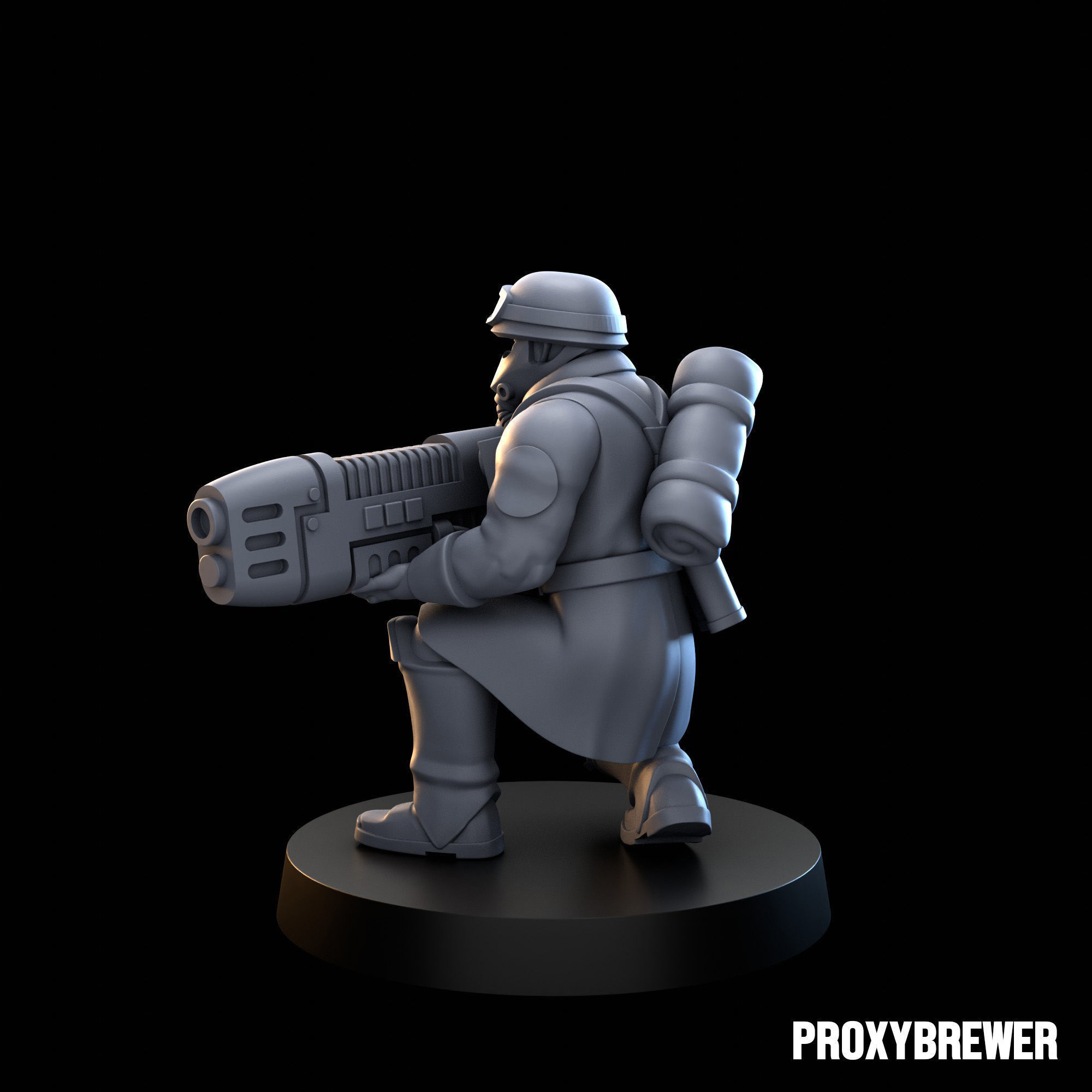 Deuterium Soldiers 3D print model_11