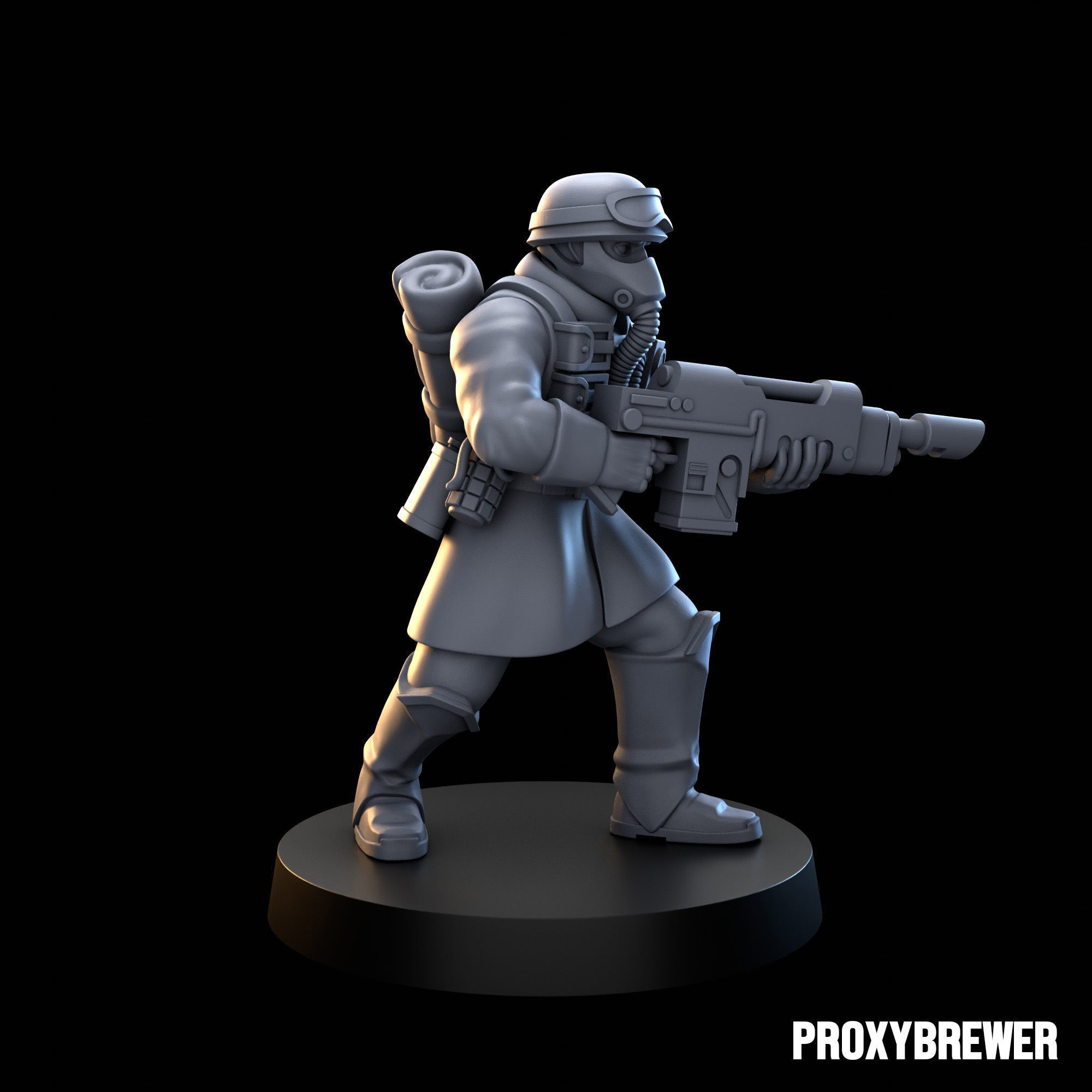 Deuterium Soldiers 3D print model_3
