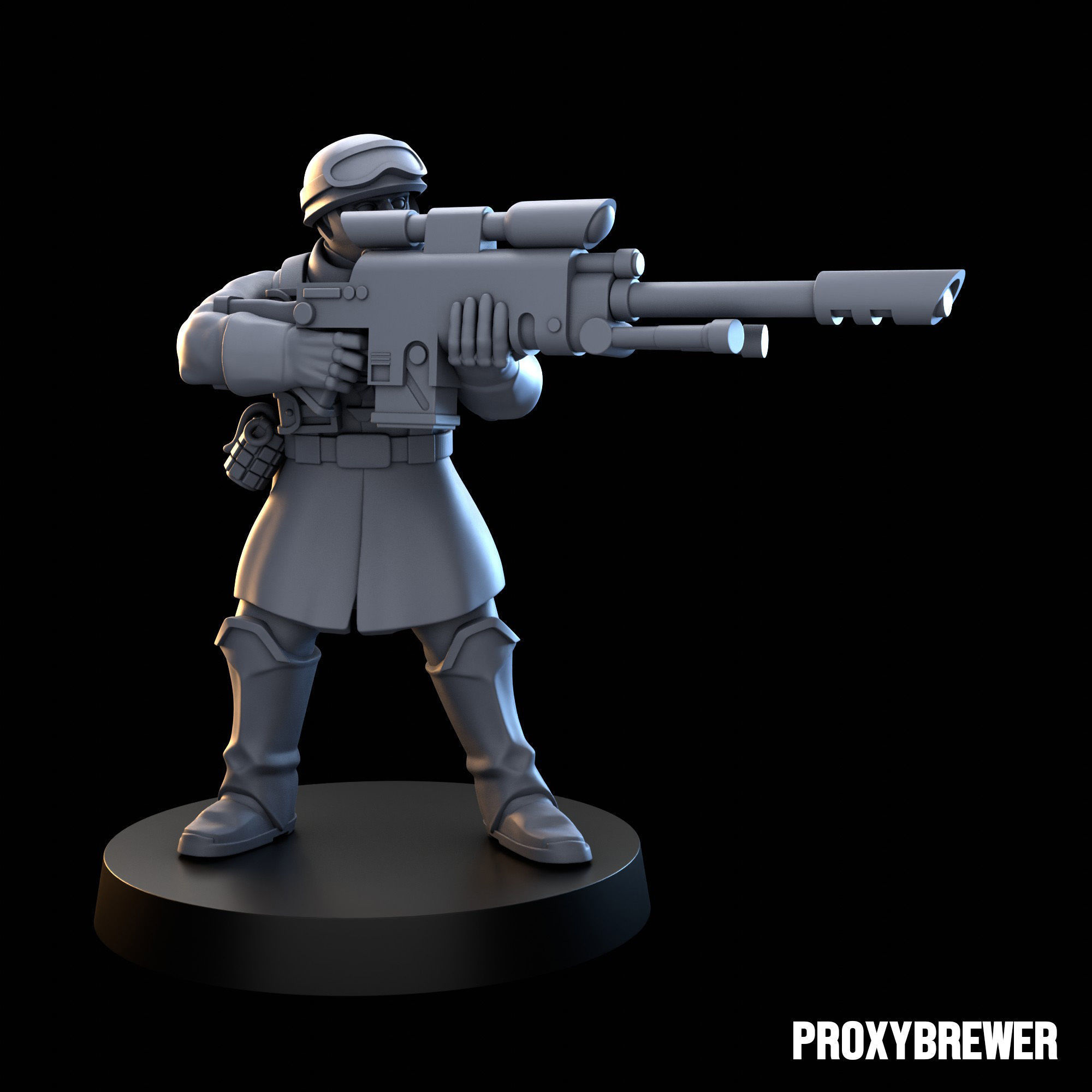 Deuterium Soldiers 3D print model_12