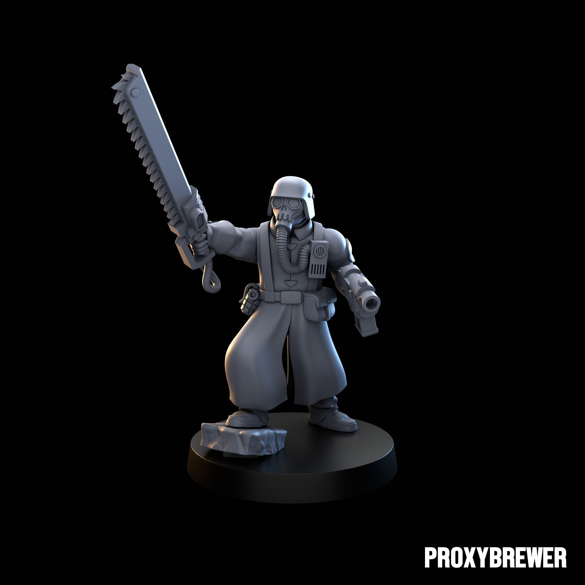 Deuterium Soldiers 3D print model_5