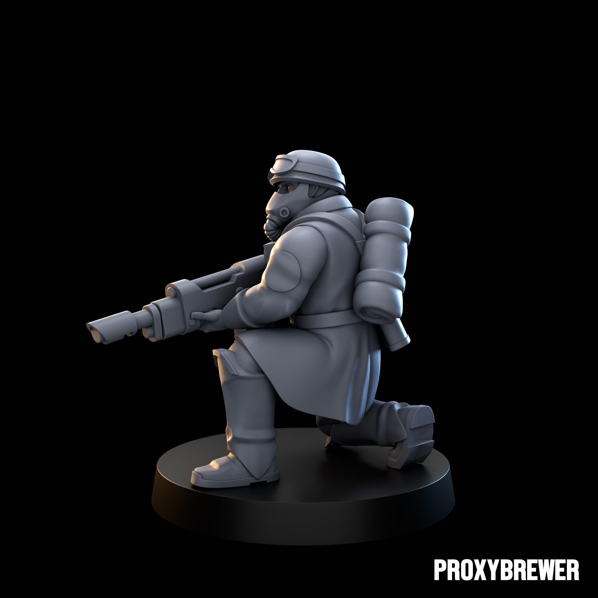 Deuterium Soldiers 3D print model_9
