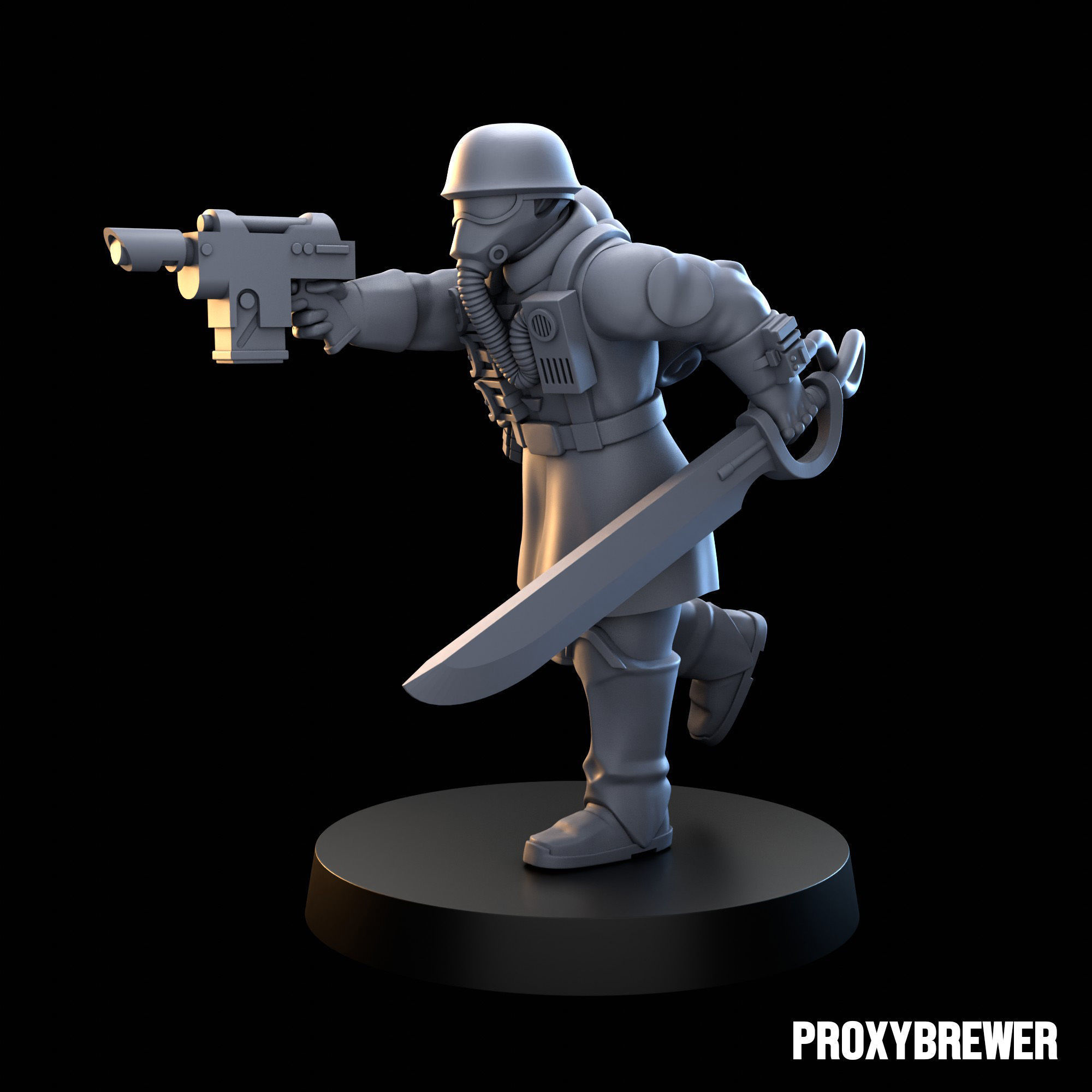 Deuterium Soldiers 3D print model_14
