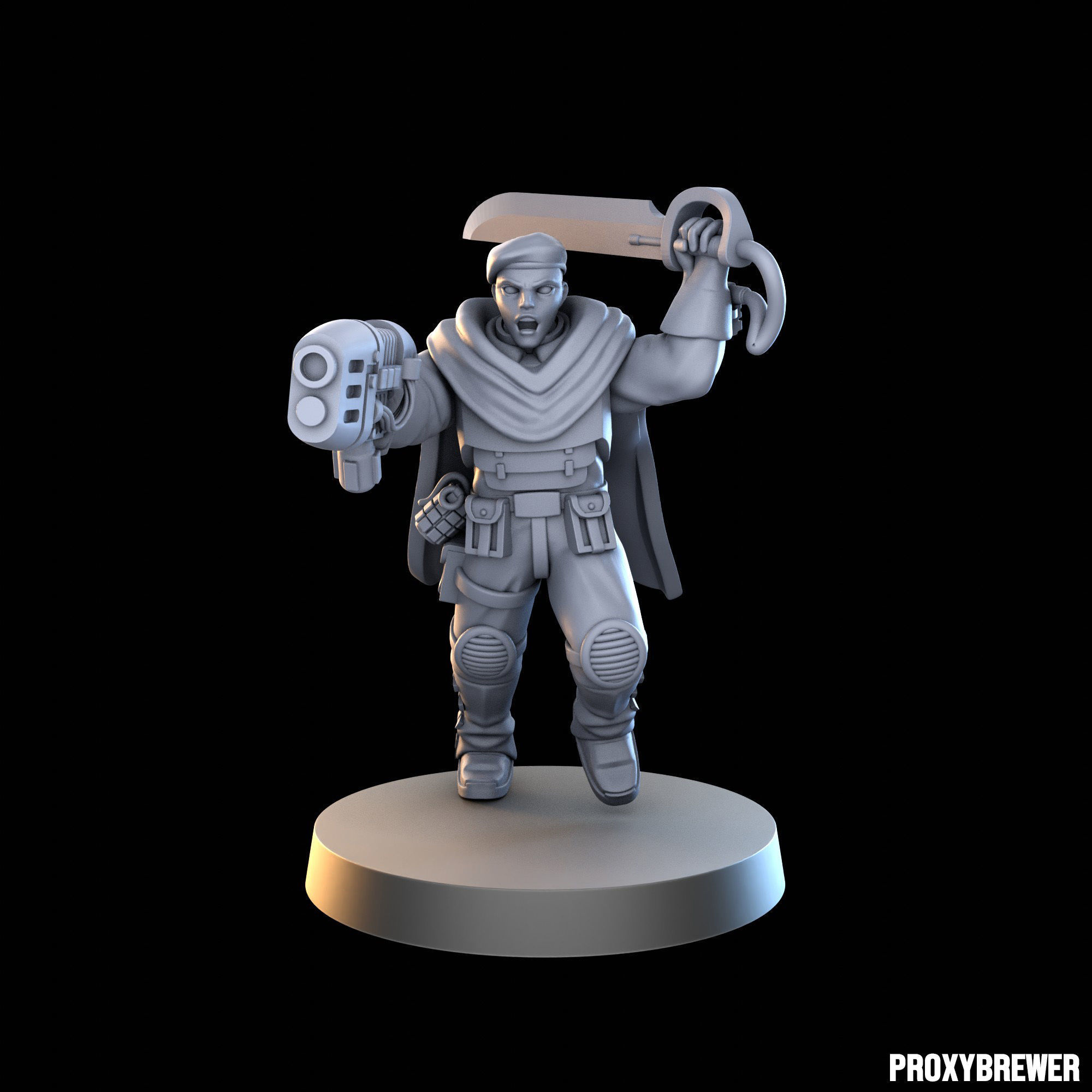 Infiltrators 3D print model_11