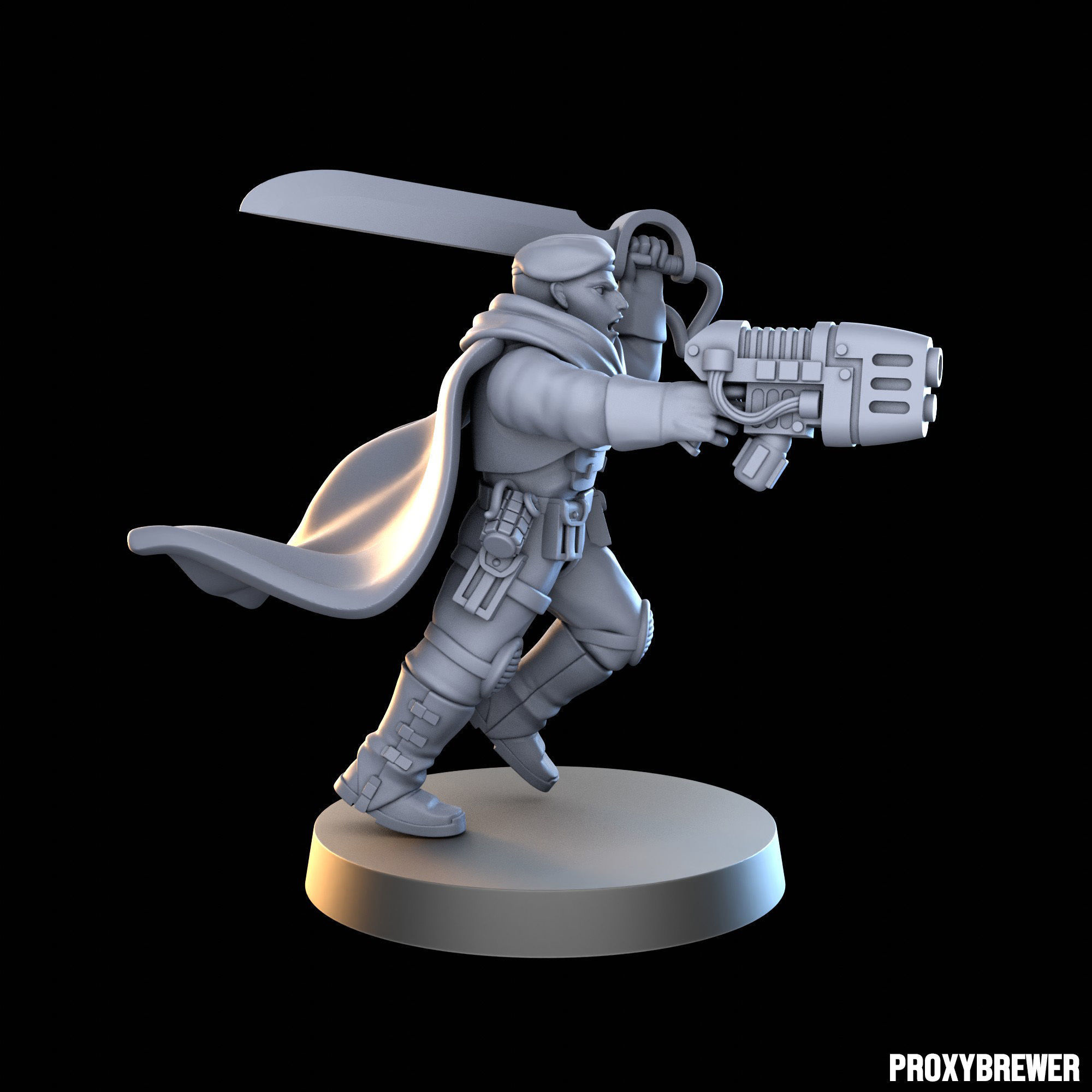 Infiltrators 3D print model_12