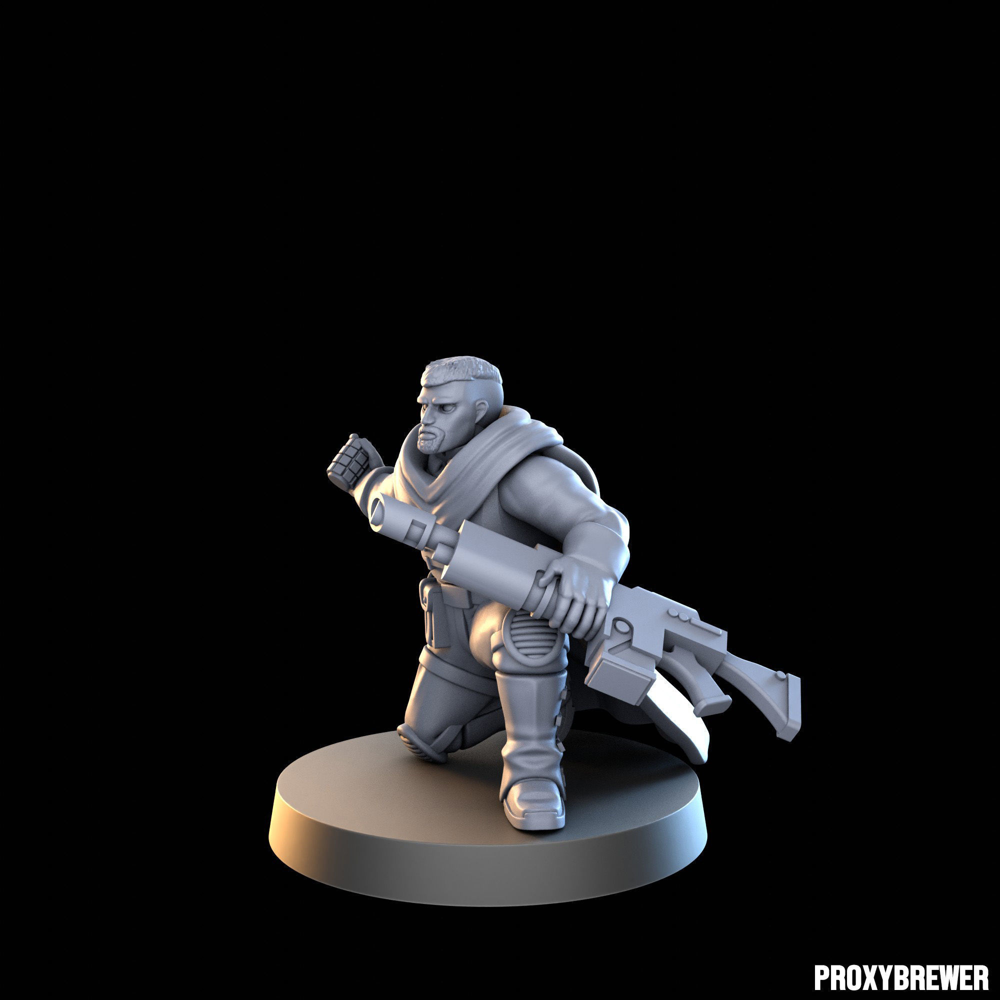 Infiltrators 3D print model_6