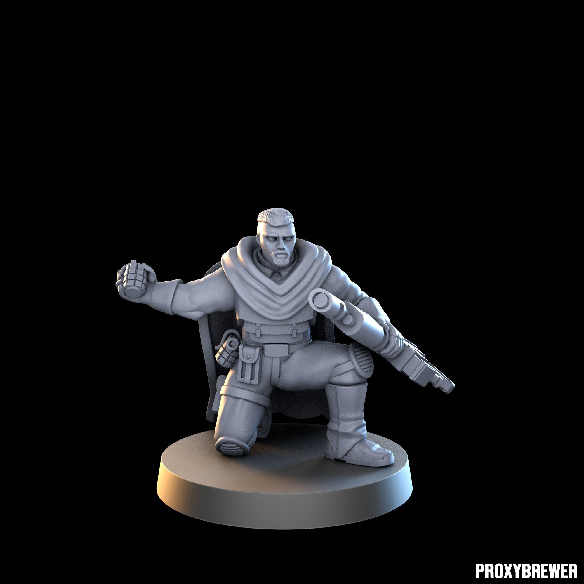 Infiltrators 3D print model_5