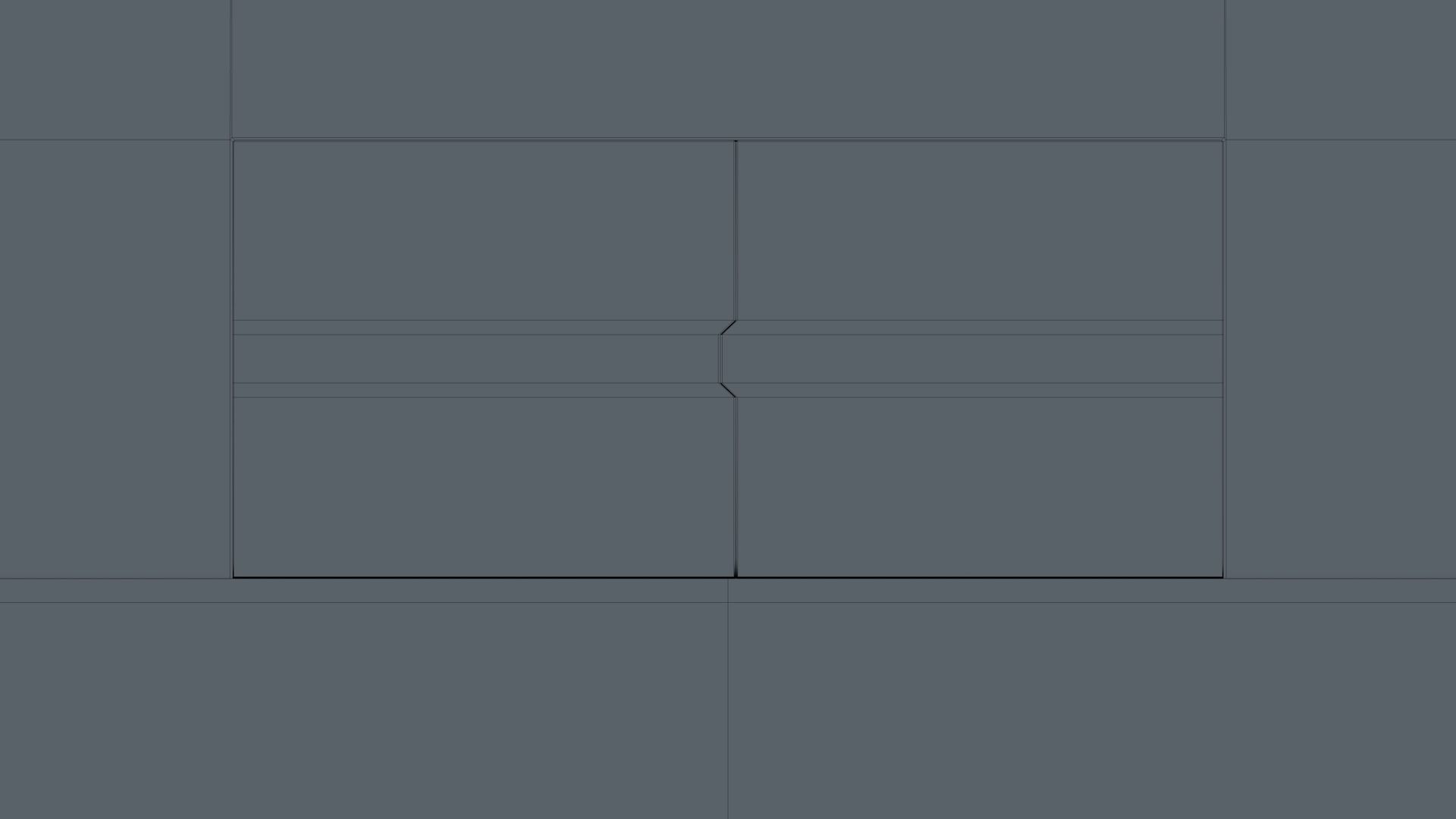 Sci Fi Warehouse Low-poly 3D model_31